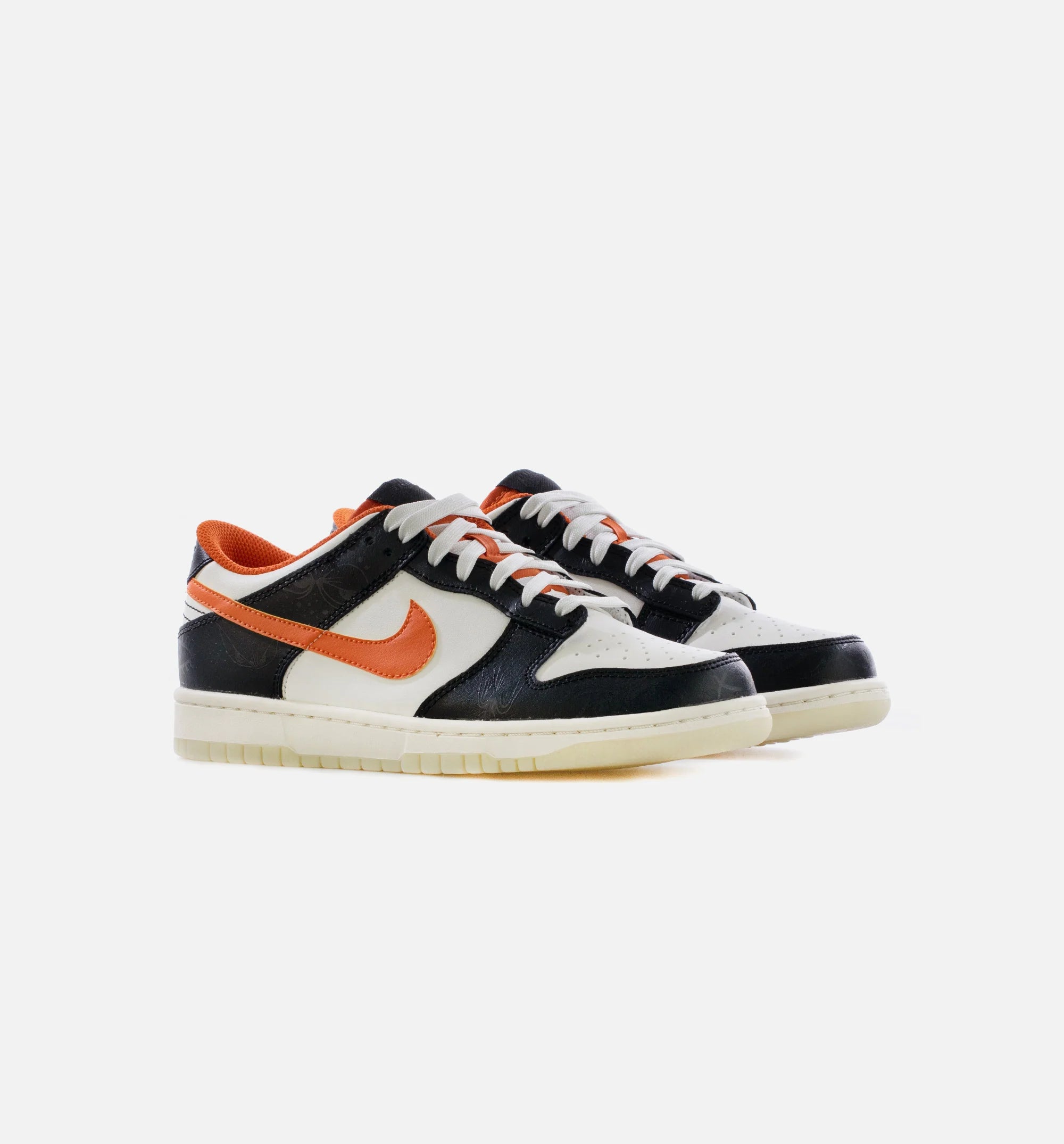 Dunk Low Halloween Grade School Lifestyle Shoe Black Orange Sail Limit One Per Customer