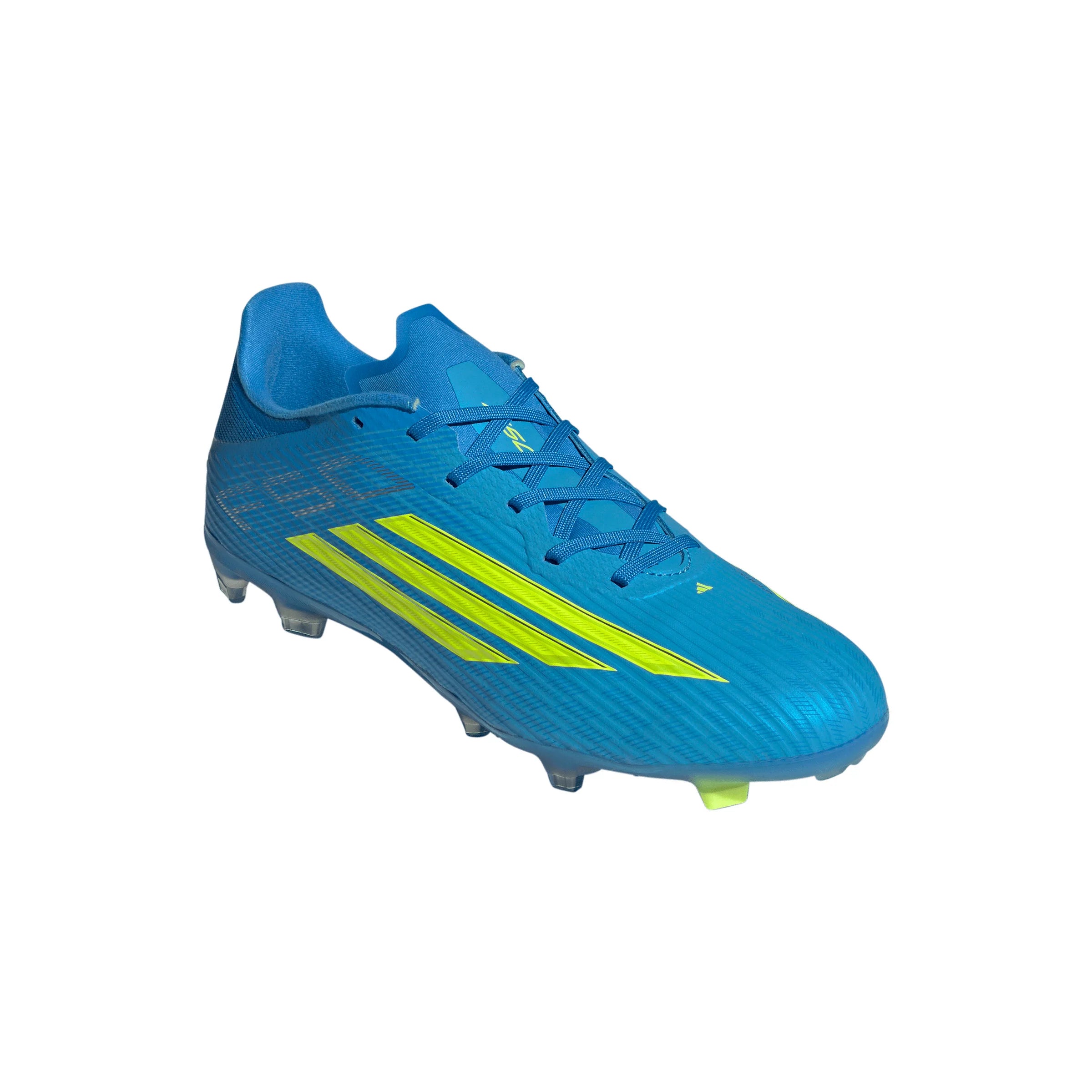 adidas F50 League FG MG Firm Ground Multi Ground Mens Soccer Cleats Blue Yellow Aqua