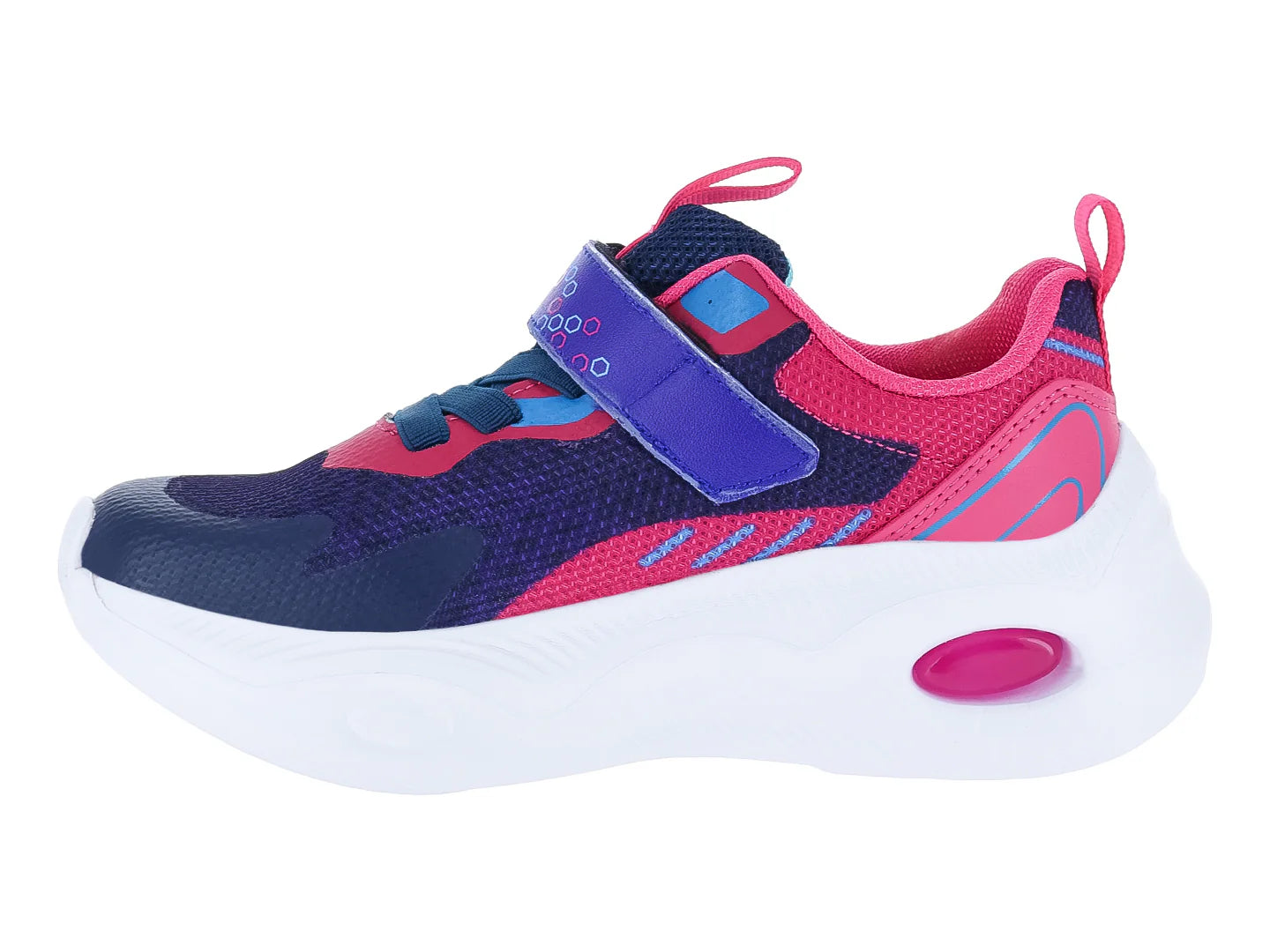 Tenis Makena Marino Fucsia para Niña
