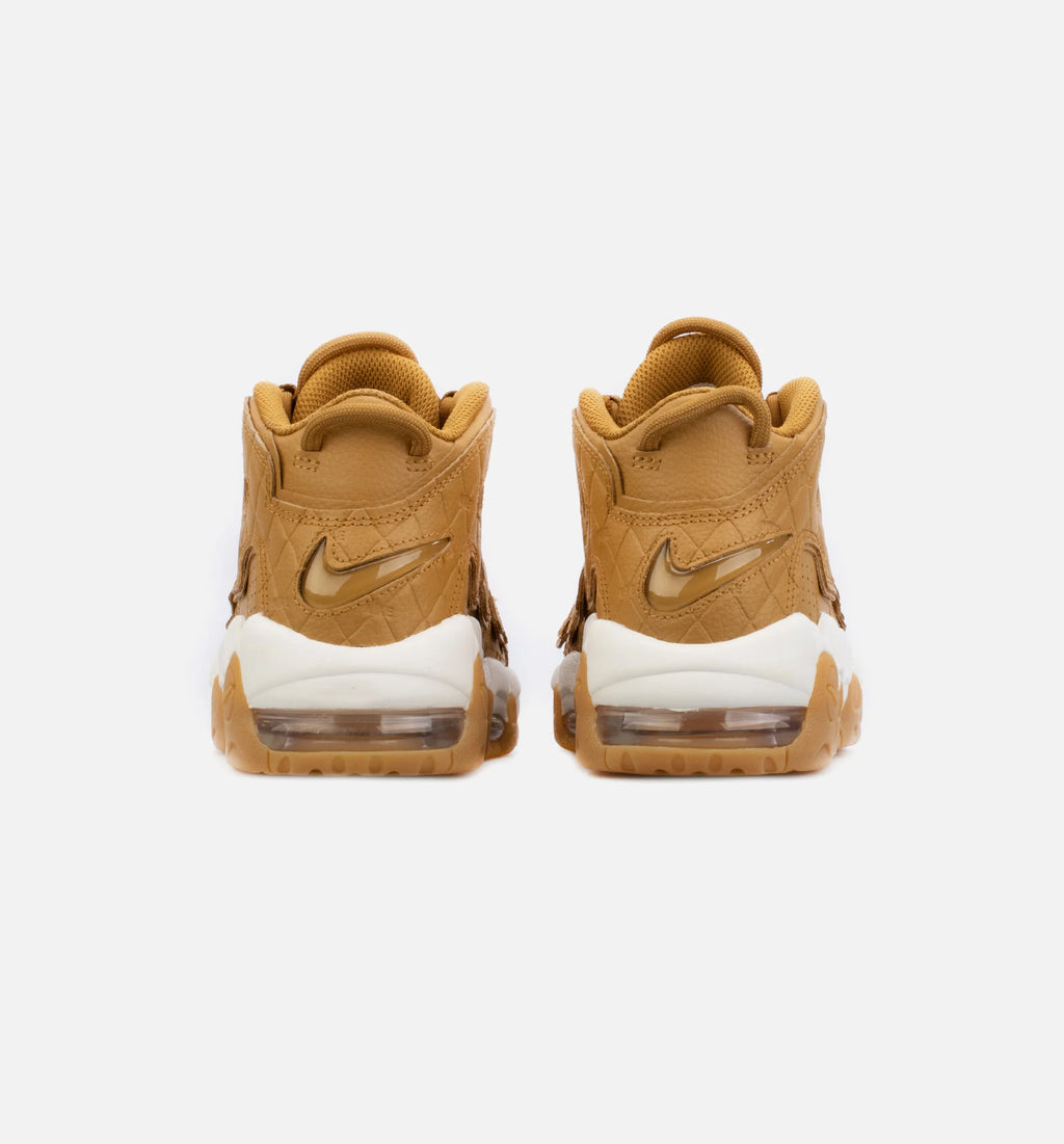 Air More Uptempo Wheat Womens Lifestyle Shoe Brown