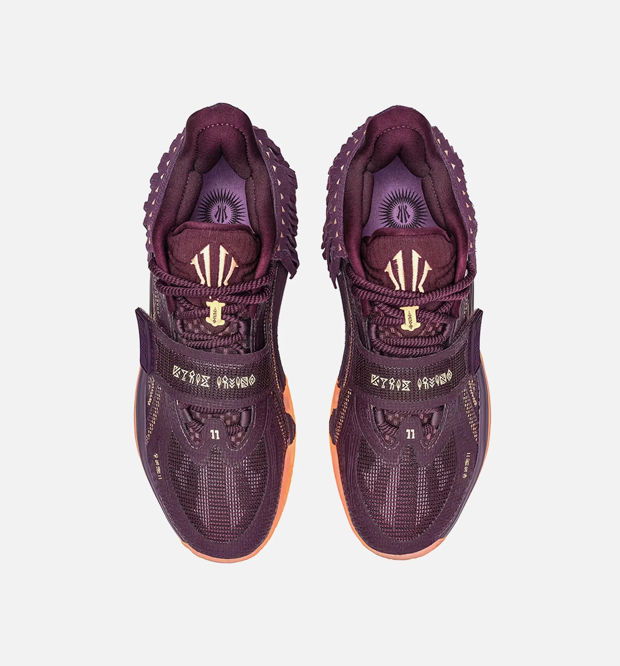 Kai 1 Chief Hela Mens Basketball Shoe Purple Orange