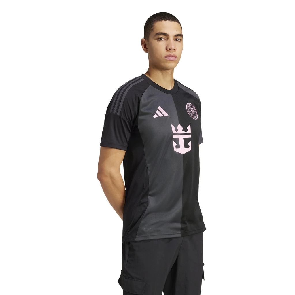 adidas Mens Inter Miami CF Away Jersey 25 26 Black