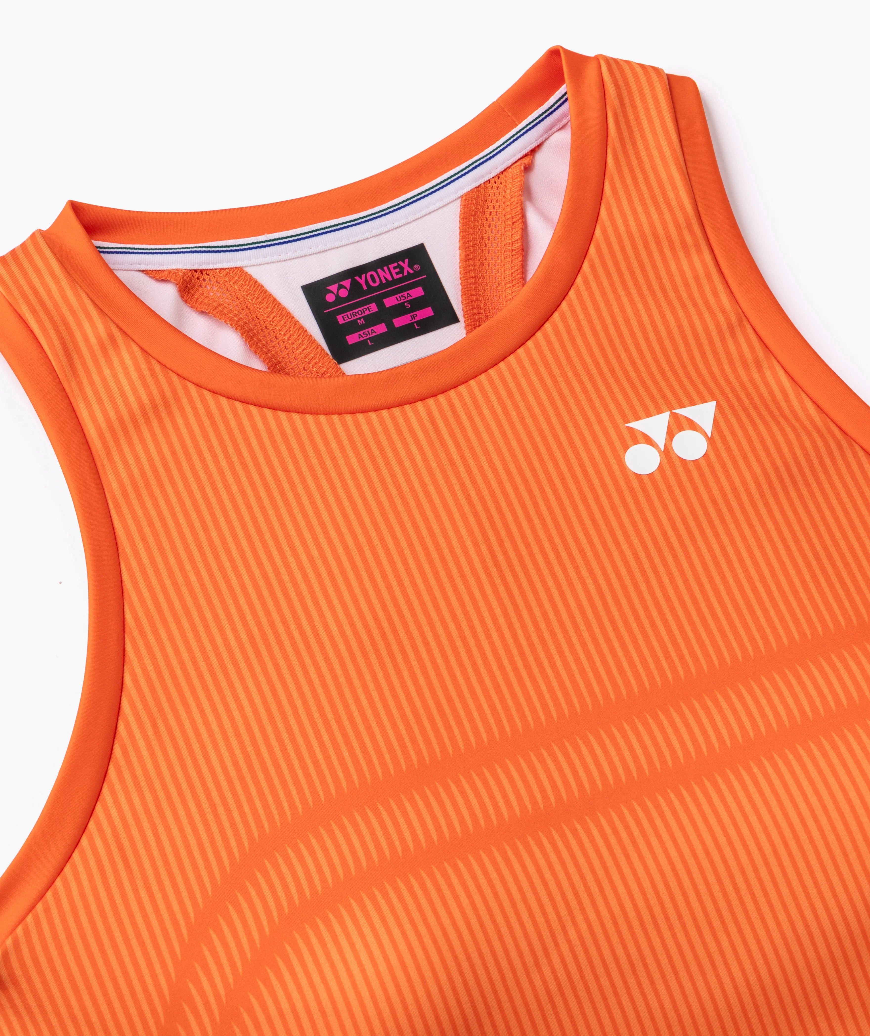 ISO GLOW RIBBED CROPPED TOURNAMENT TANK