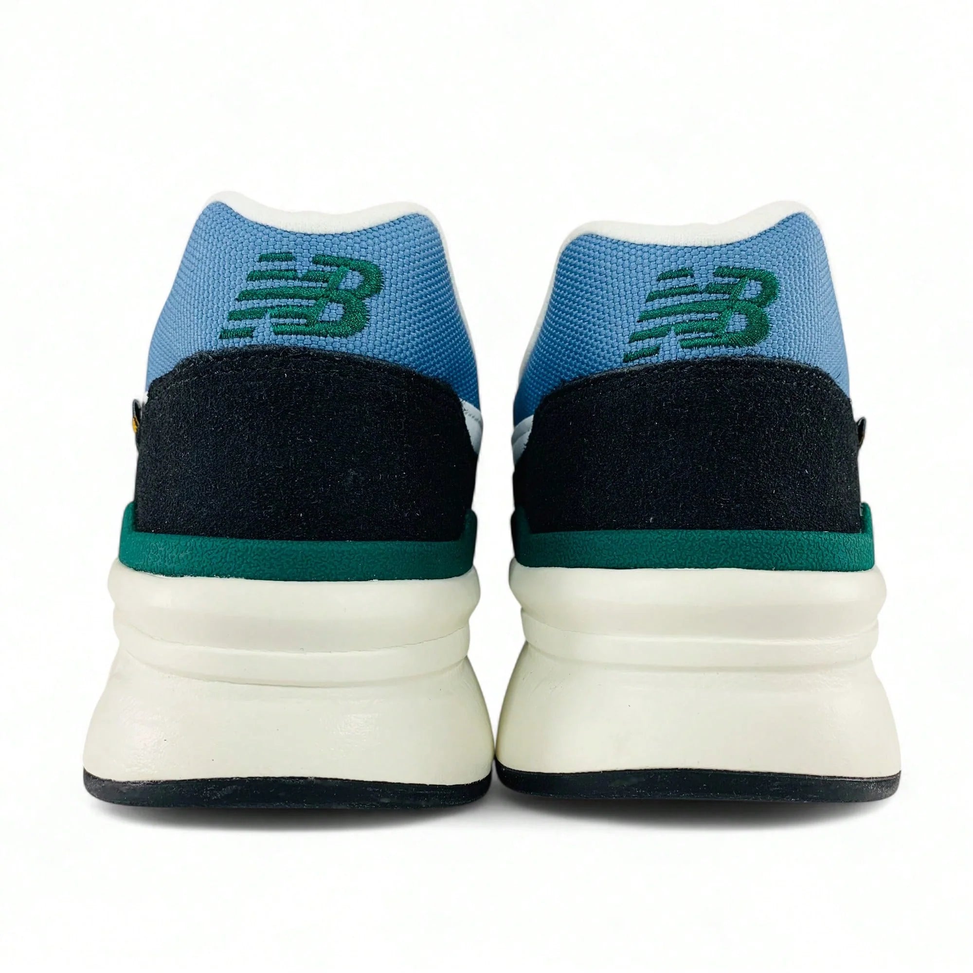 New Balance 997H Cordura Sneaker Shoes Grey Black Heron Blue Green