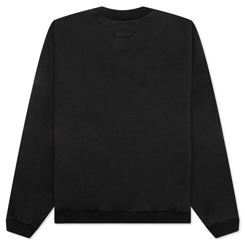 Heavy Fleece Crewneck Black