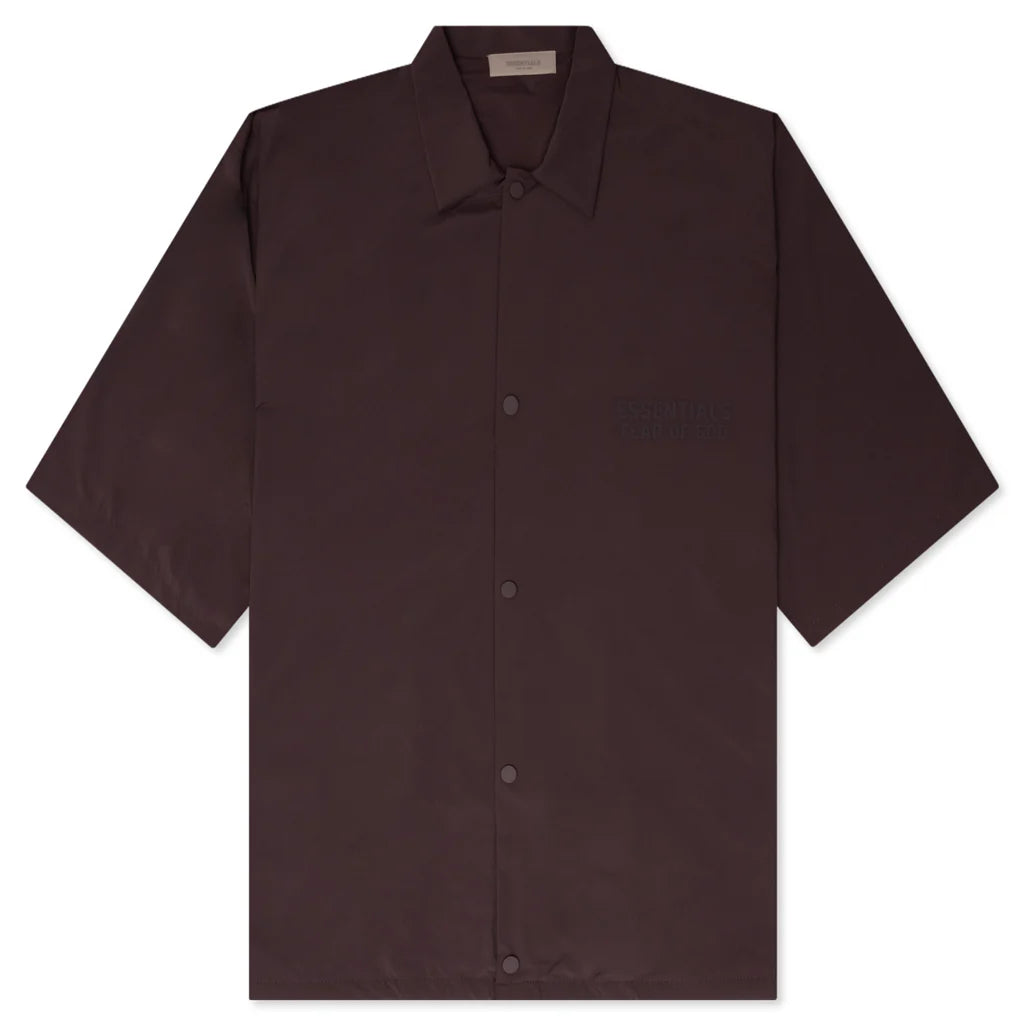 S S Nylon Shirt Plum