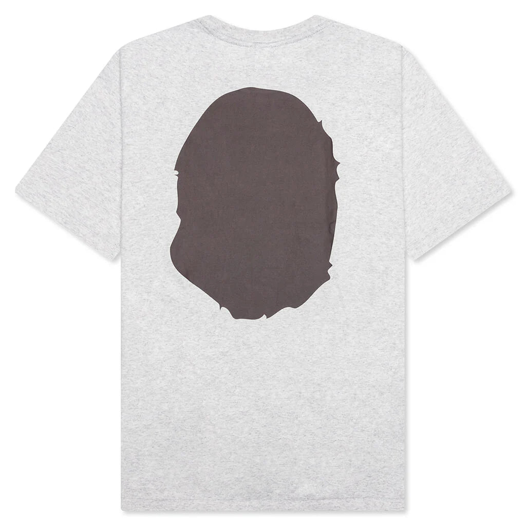Big Ape Head Tee Gray