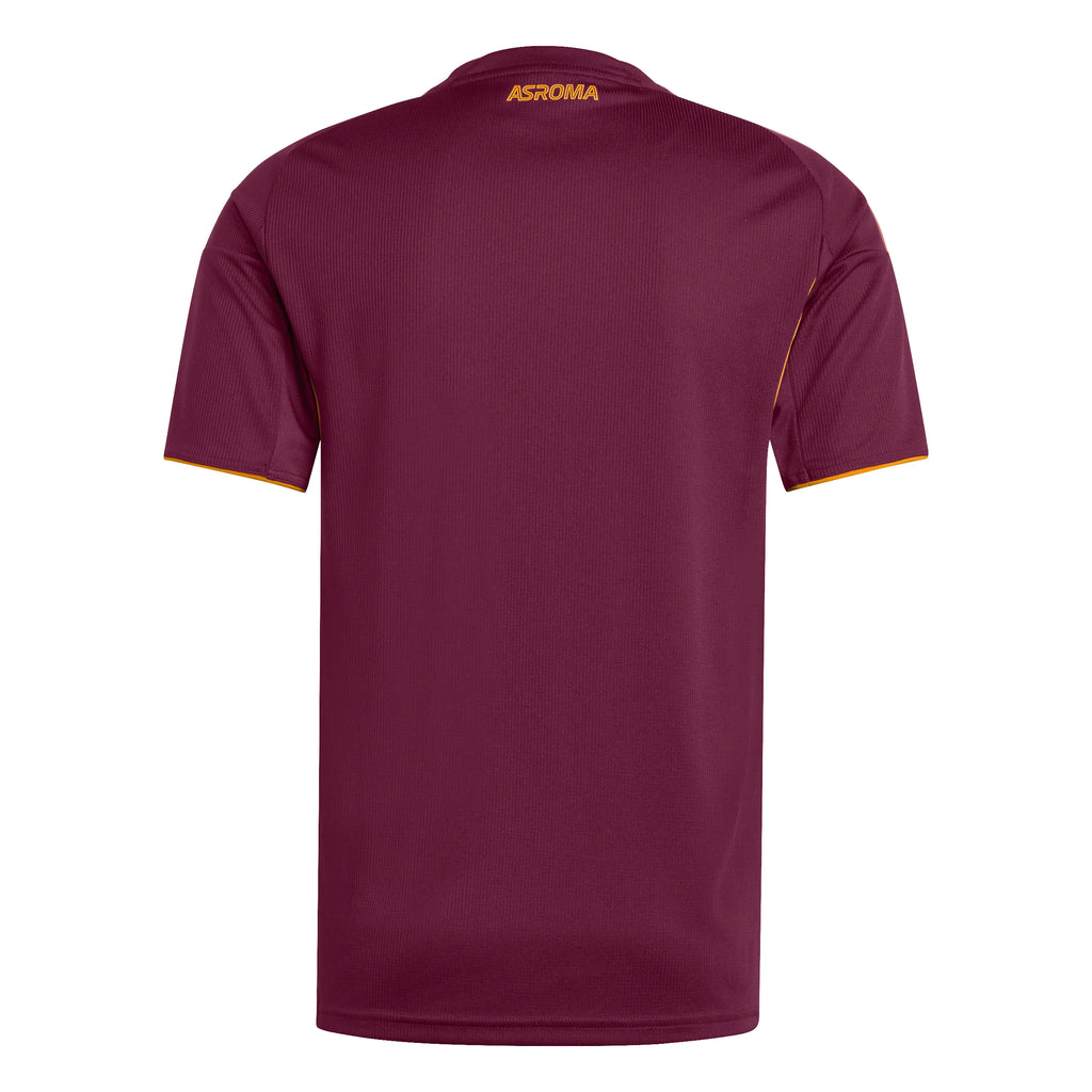 adidas Mens AS Roma Home Soccer Jersey 25 26