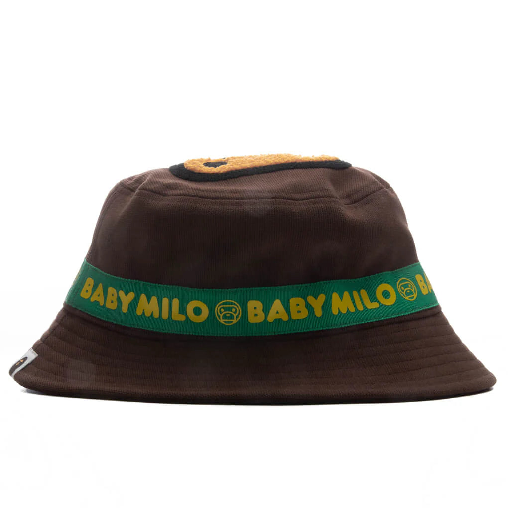 Kids Baby Milo Corduroy Bucket Hat Brown