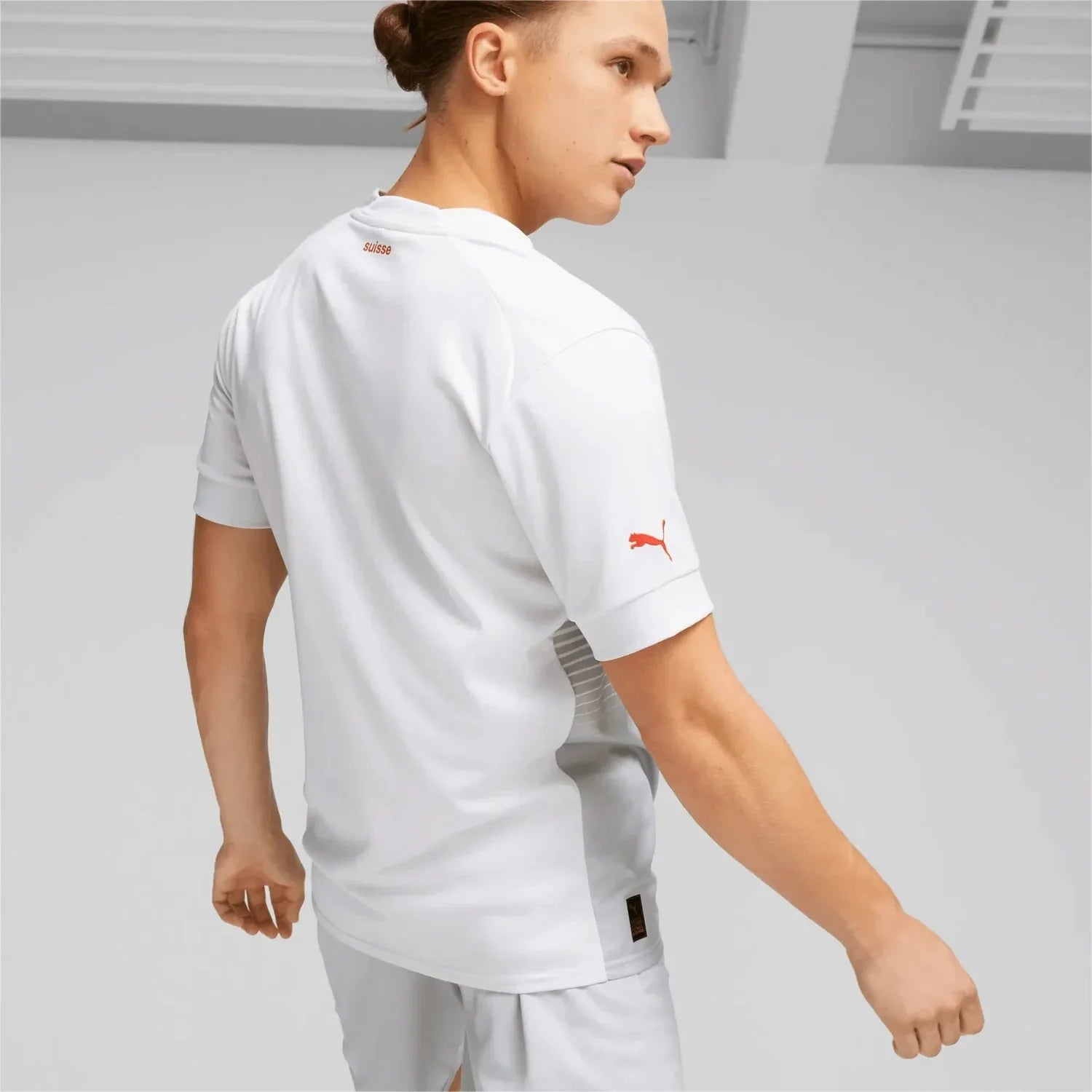 PUMA Switzerland Away Jersey 2022 2023 White Red