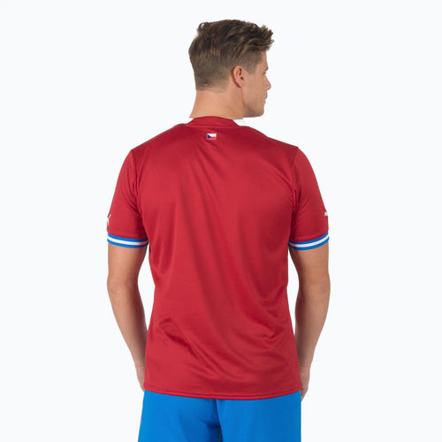 PUMA Mens Czech Republic Home Jersey 22 Red White