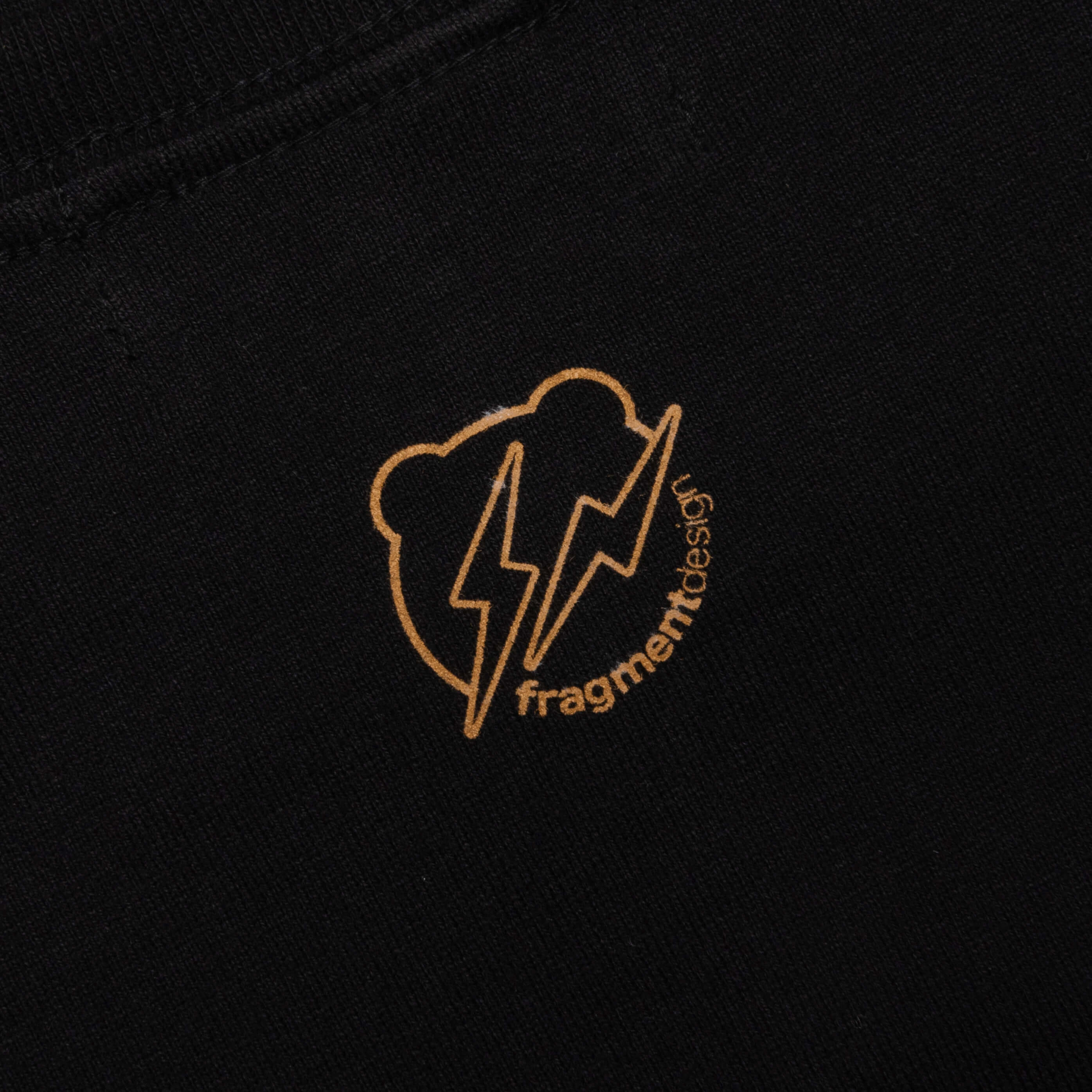 Medicom Toy x fragment design Fur Logo BERTEE Black