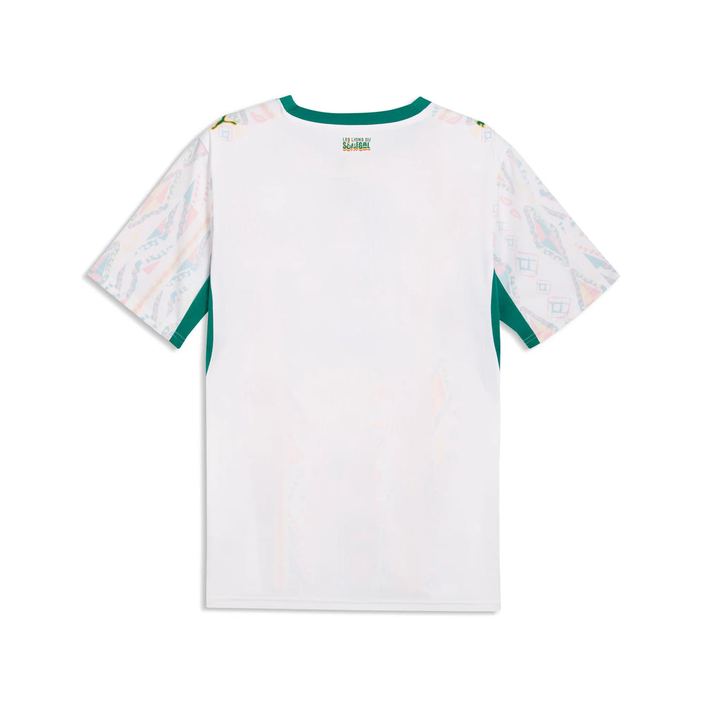 PUMA Senegal Home Mens Soccer Jersey 2026 White Green