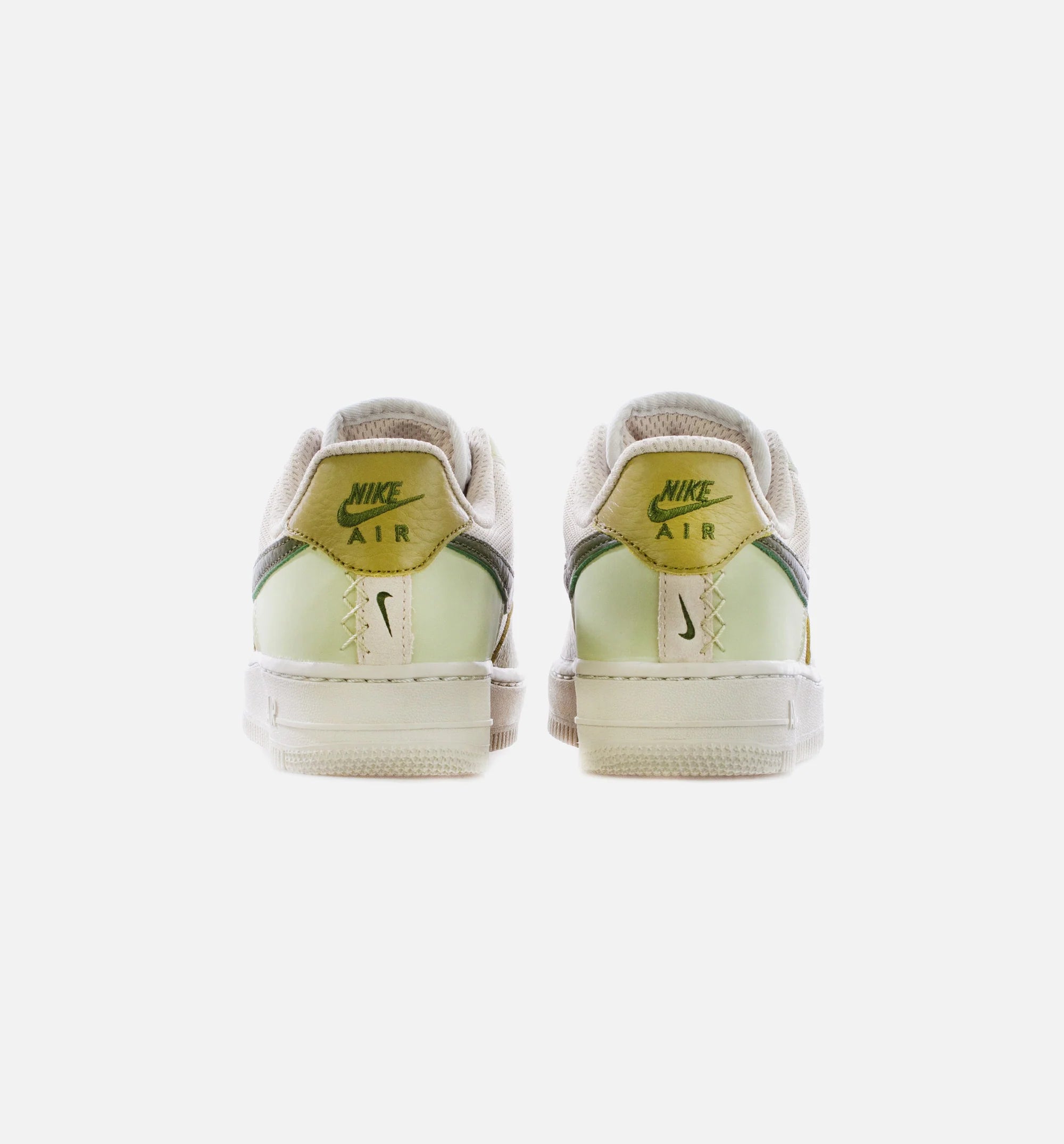 Air Force 1 Low Rough Green Womens Lifestyle Shoe Light Bone Rough Green Olive Aura