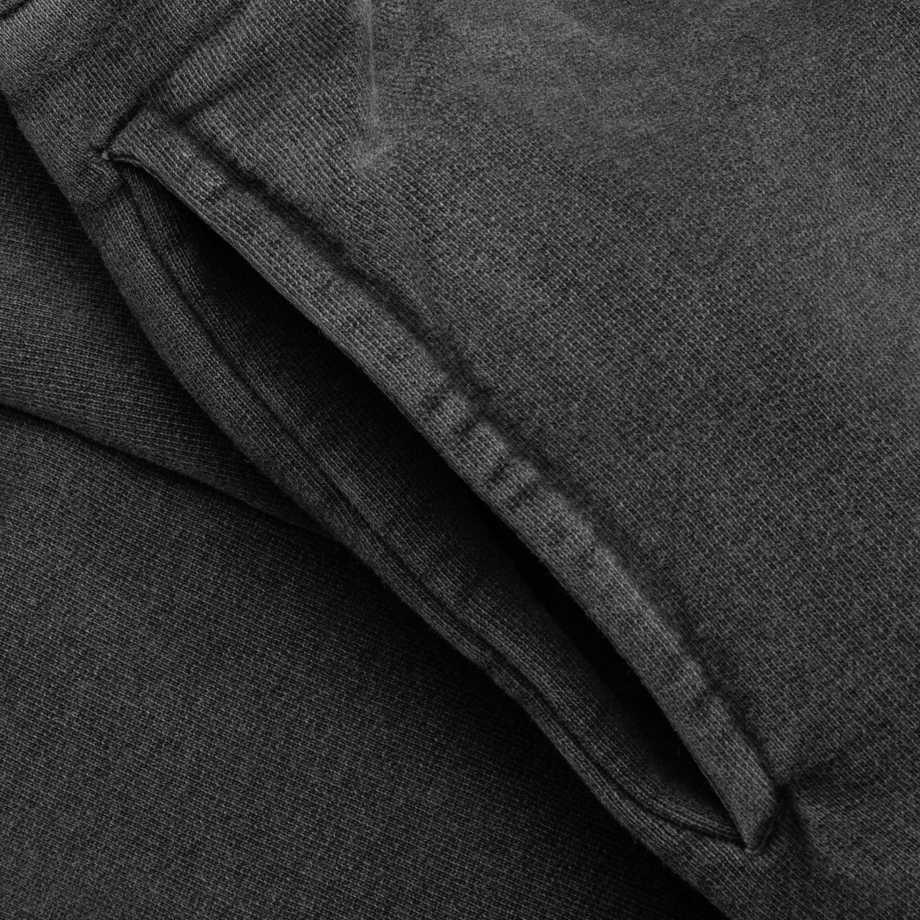 Faded Graphic Fleece Pant Washed Black