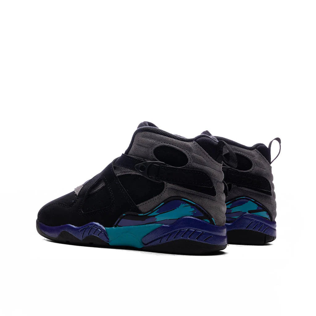 Air Jordan 8 Retro Aqua PS Black Multi Color