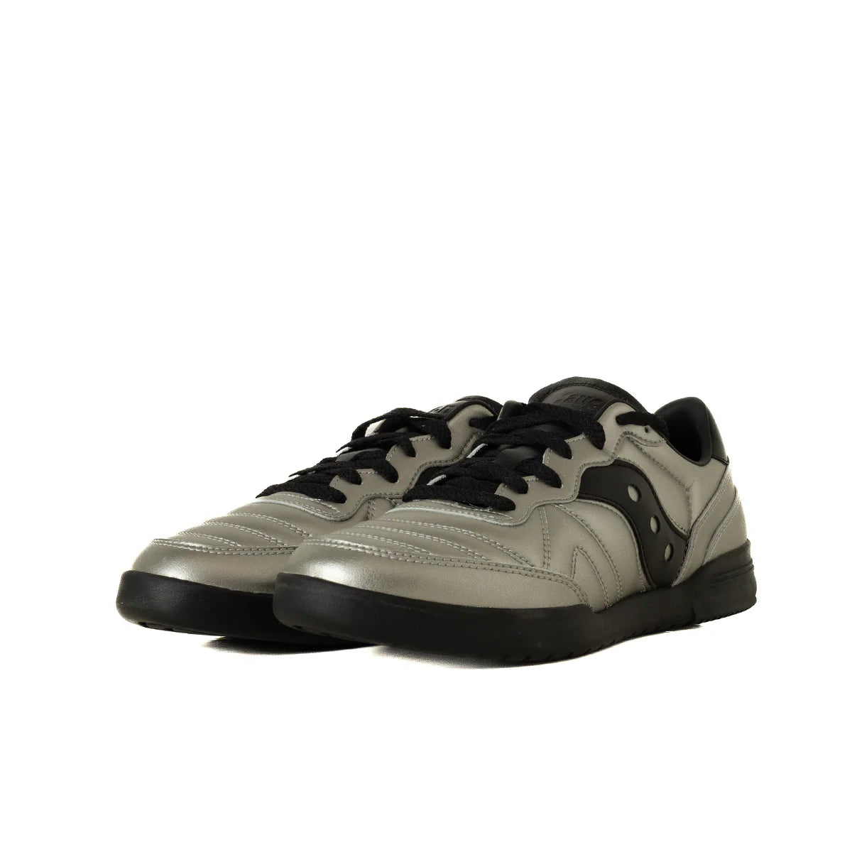 SAUCONY 5861 SILVER AND BLACK