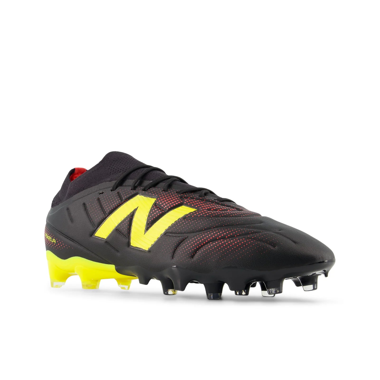 New Balance Tekela Team Low Laced V5 FG Firm Ground Mens Soccer Cleats Black