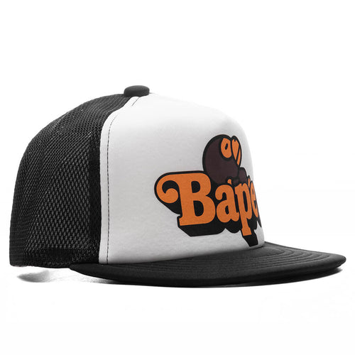 Kids Milo on Bape Mesh Cap Black
