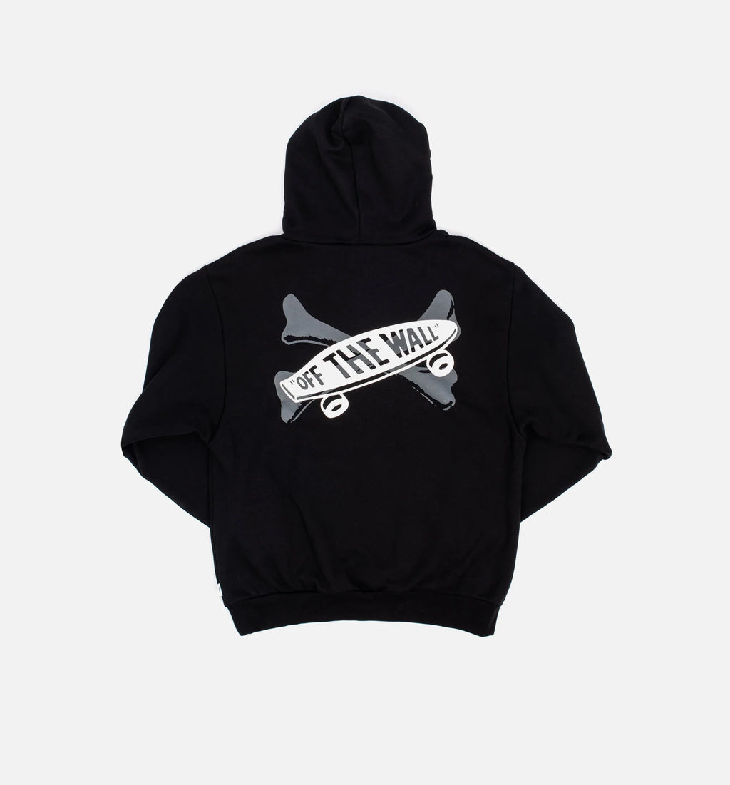 X WTAPS Pullover Mens Hoodie Black White