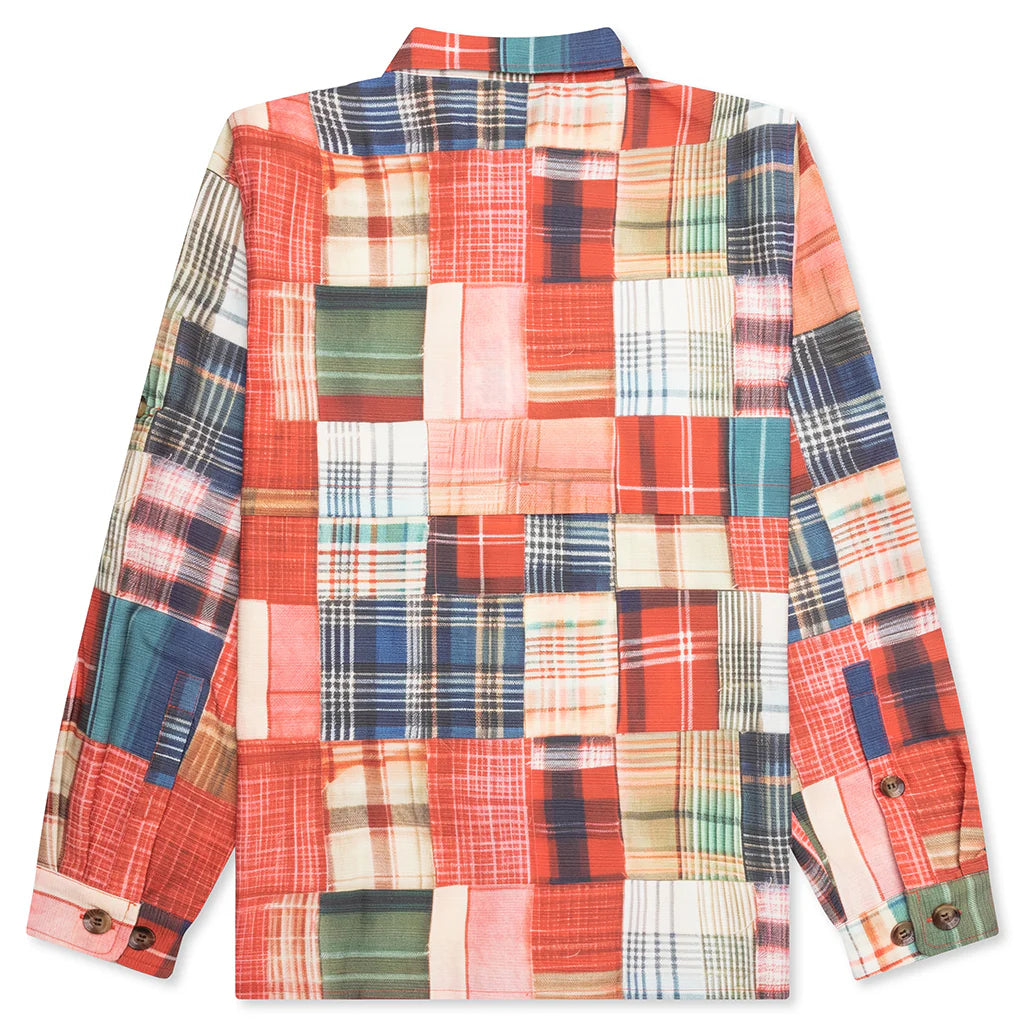 Madras Patch Explorer Shirt Multi