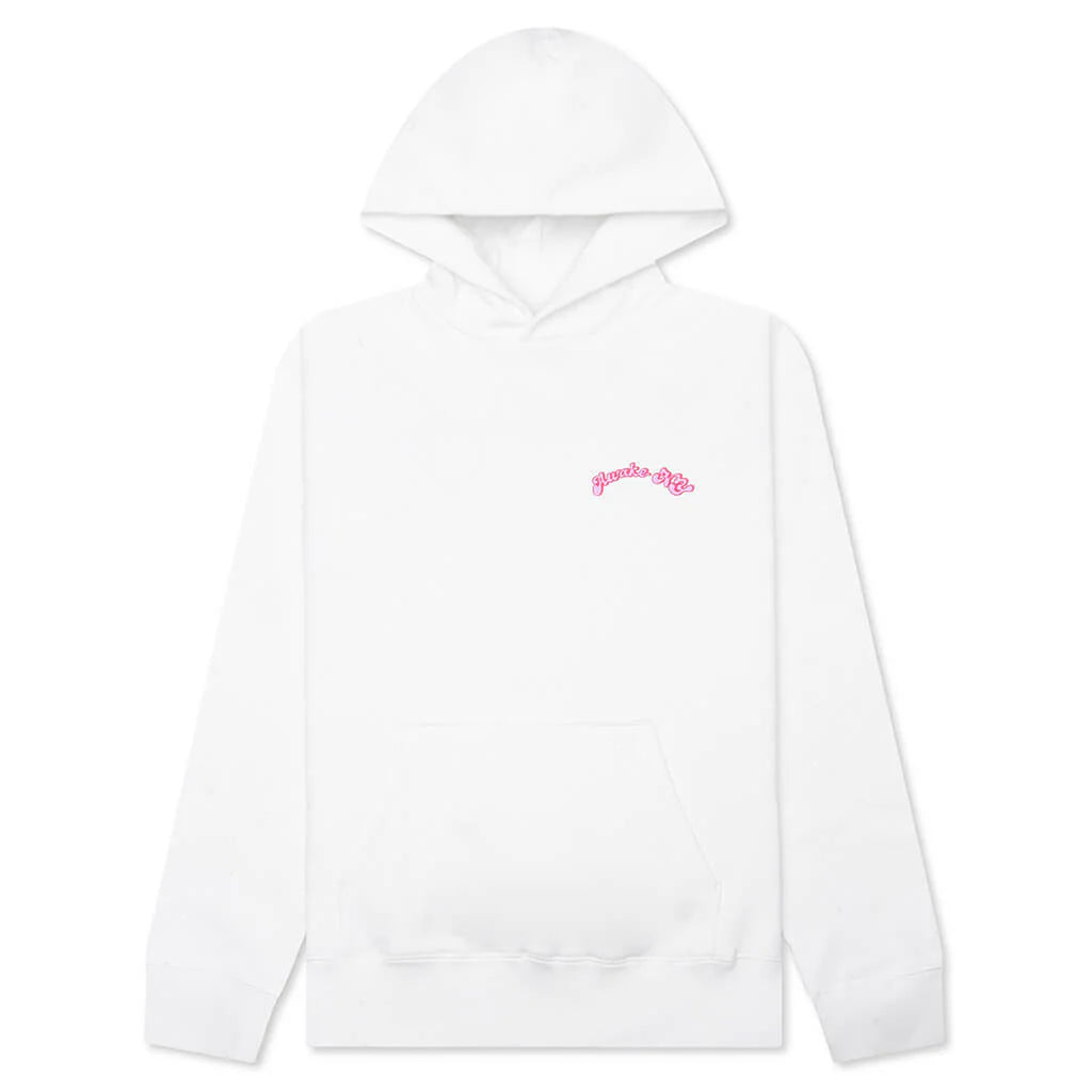 Twill Logo Hoodie Ivory