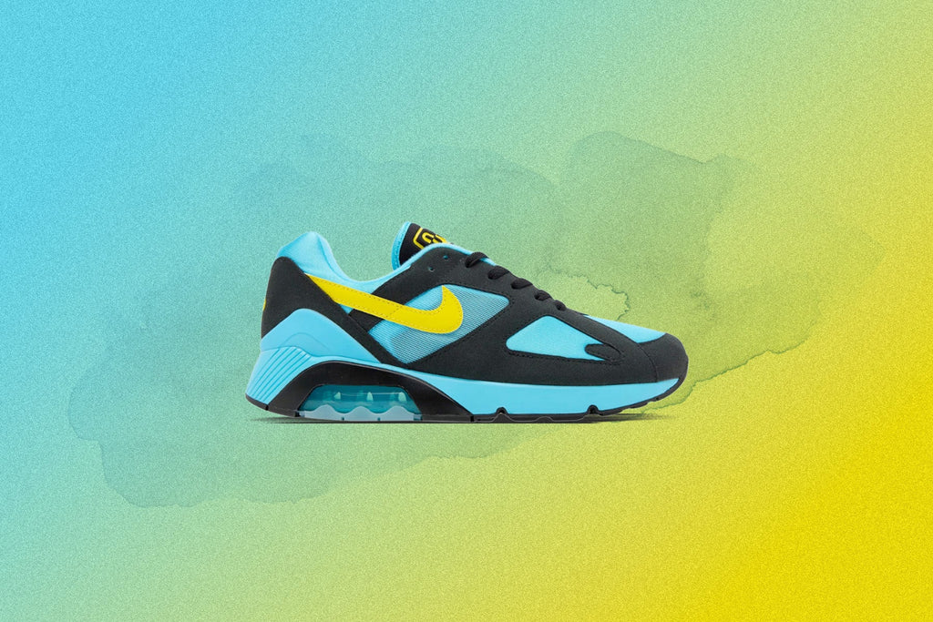 Air 180 Baltic Blue Lightening Black