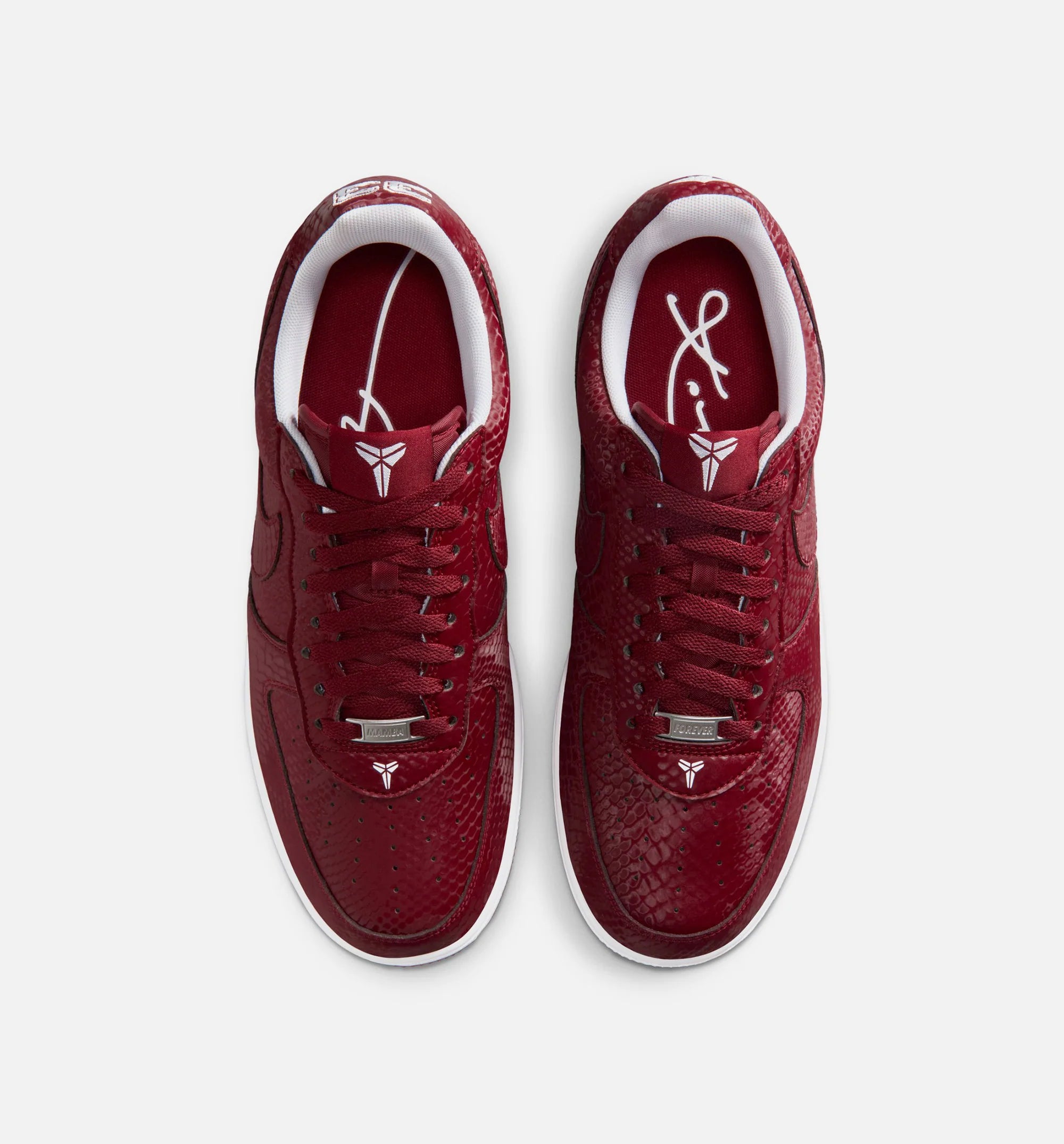 Kobe Air Force 1 Low Merion Mens Lifestyle Shoe Team Red White