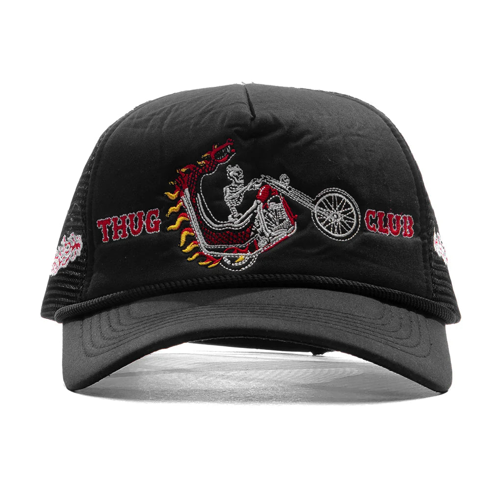 Dragon Chopper Cap Black