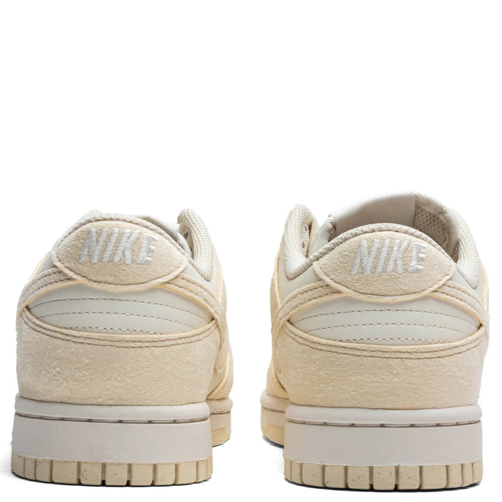 Womens Dunk Low Soft Pear Beach Pale Ivory White