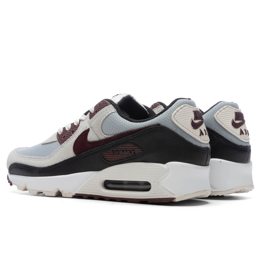 Air Max 90 Wolf Grey Burgundy Crush Phantom
