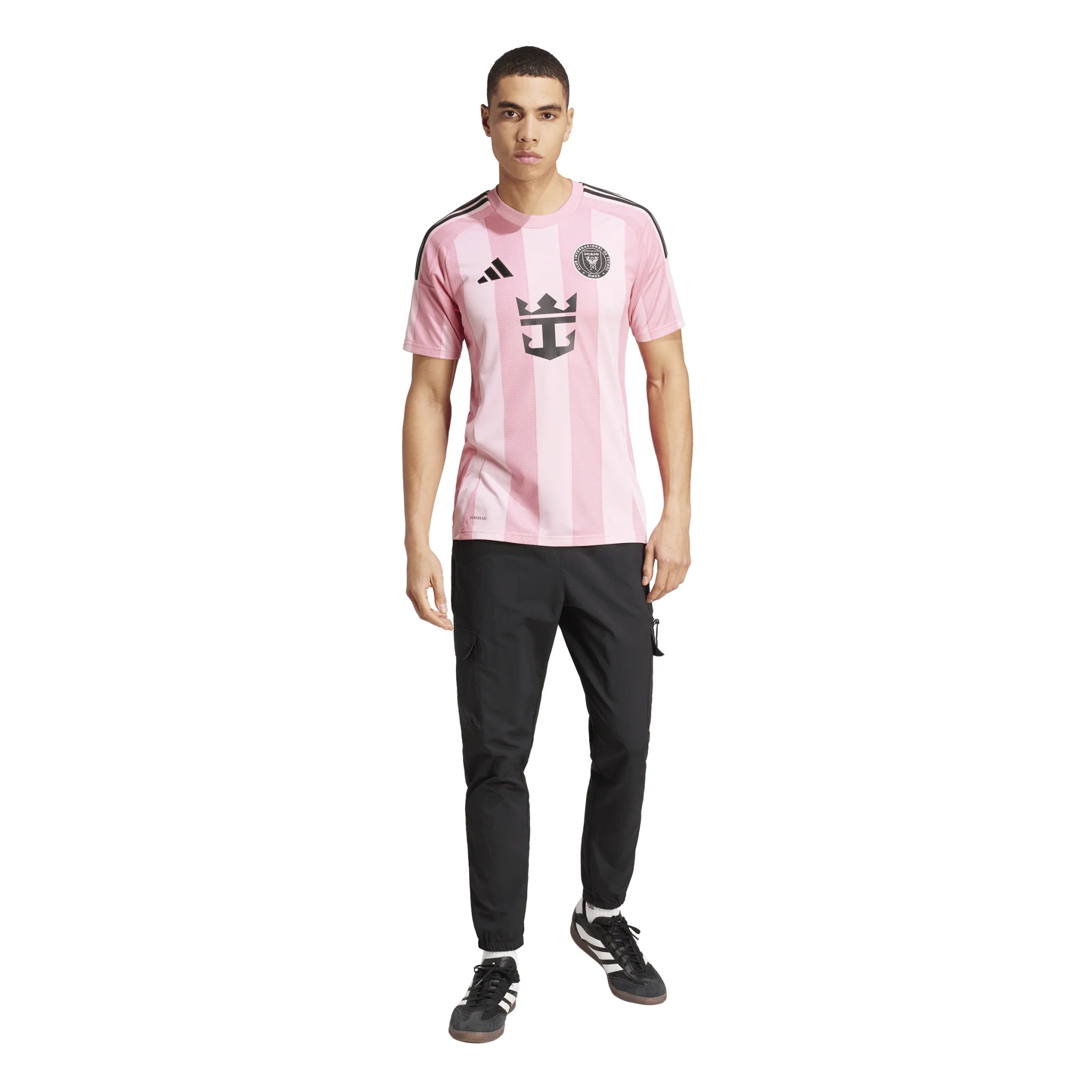adidas Mens Inter Miami CF Home Jersey 25 26 Pink