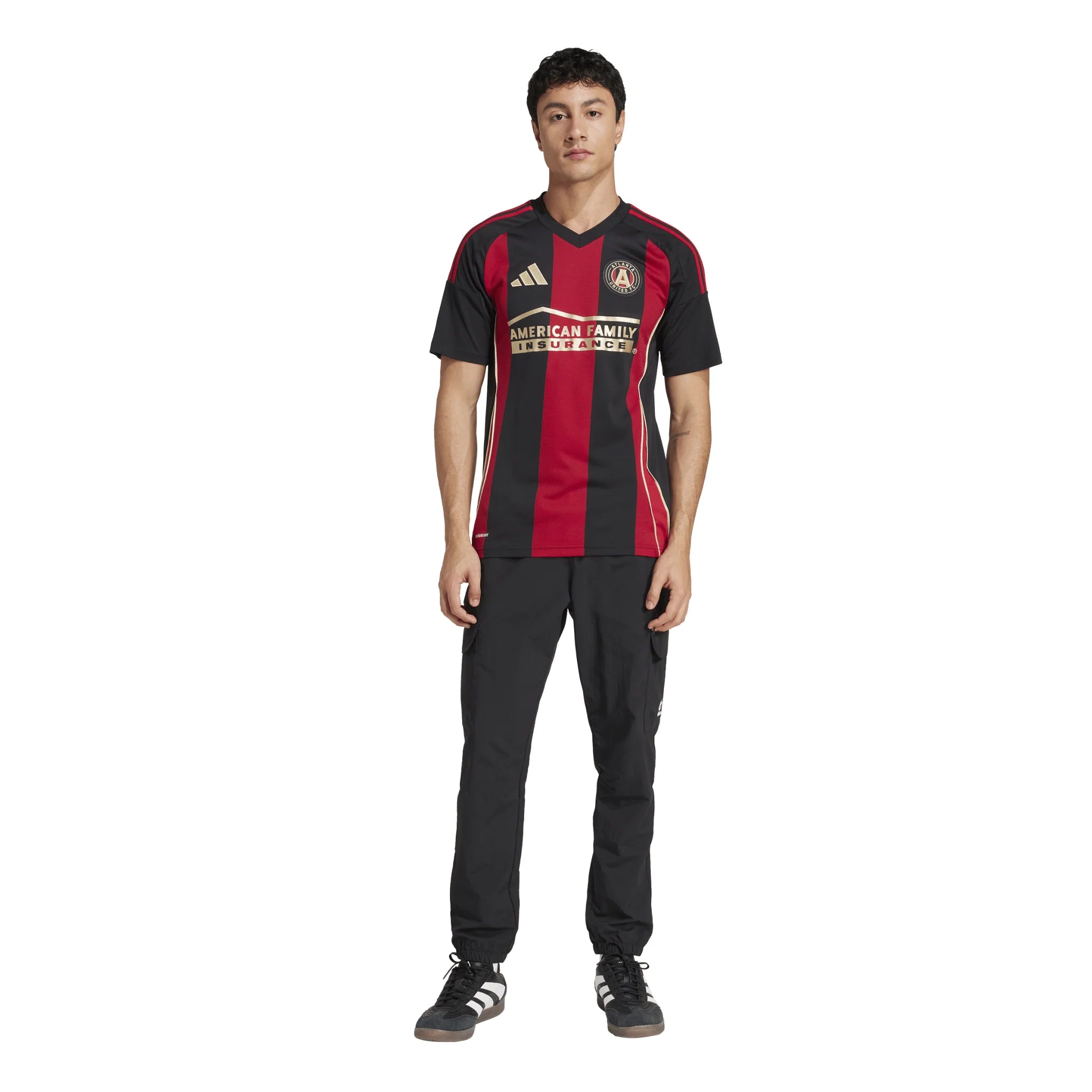 adidas Mens Atlanta United Home Jersey 25 Black
