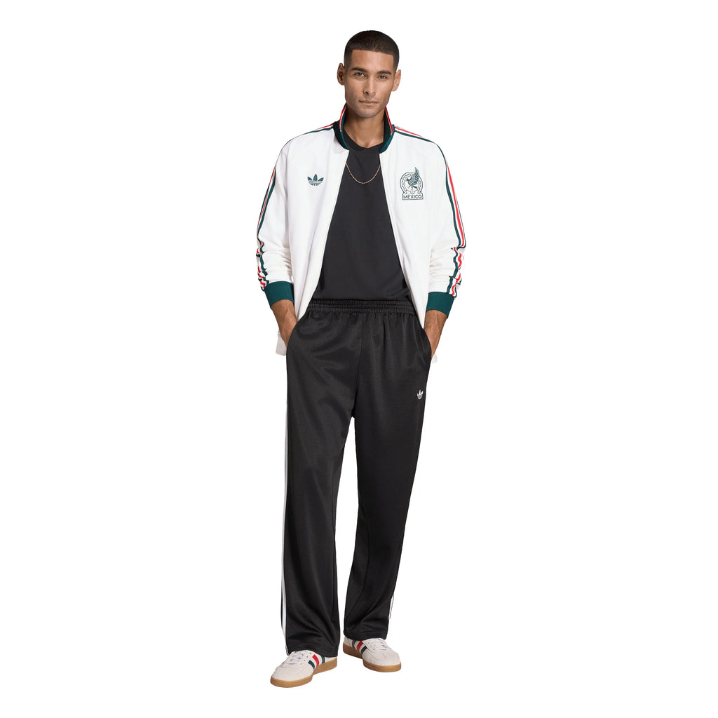adidas Mexico Away Anthem Mens Soccer Jacket White