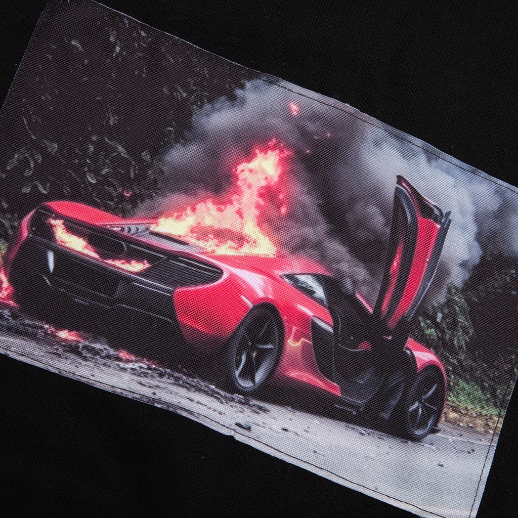 Totaled Hoodie Black