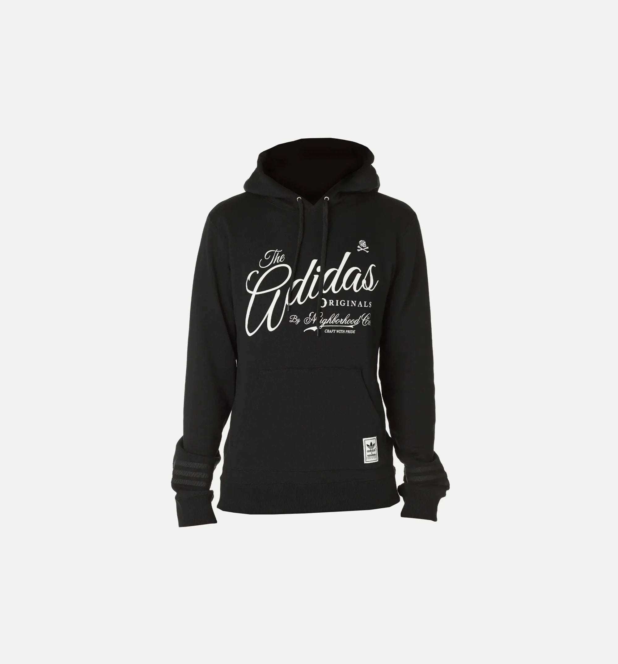 Neighborhood Mens Hoodie Black White