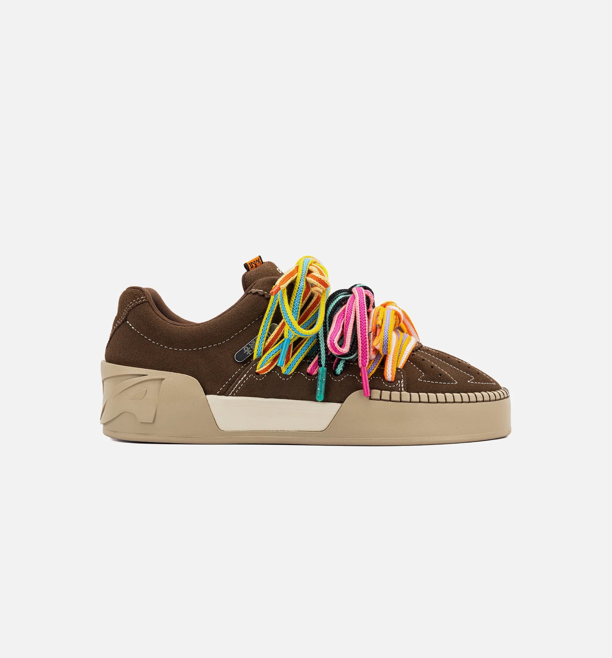 Kai Hela Style Mens Lifestyle Shoe Brown Multi