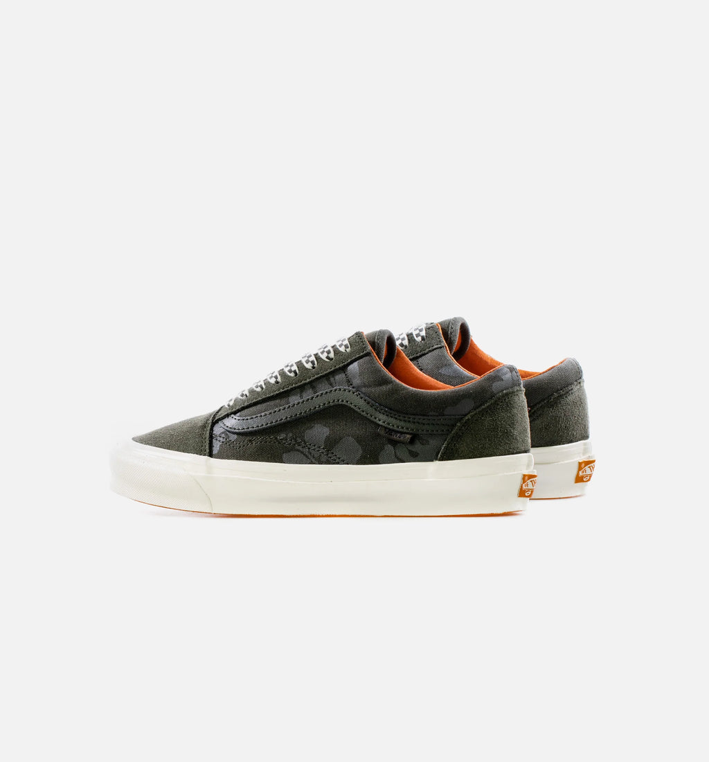 Porter X Vans Old Skool OG LX Mens Lifestyle Shoe Olive White