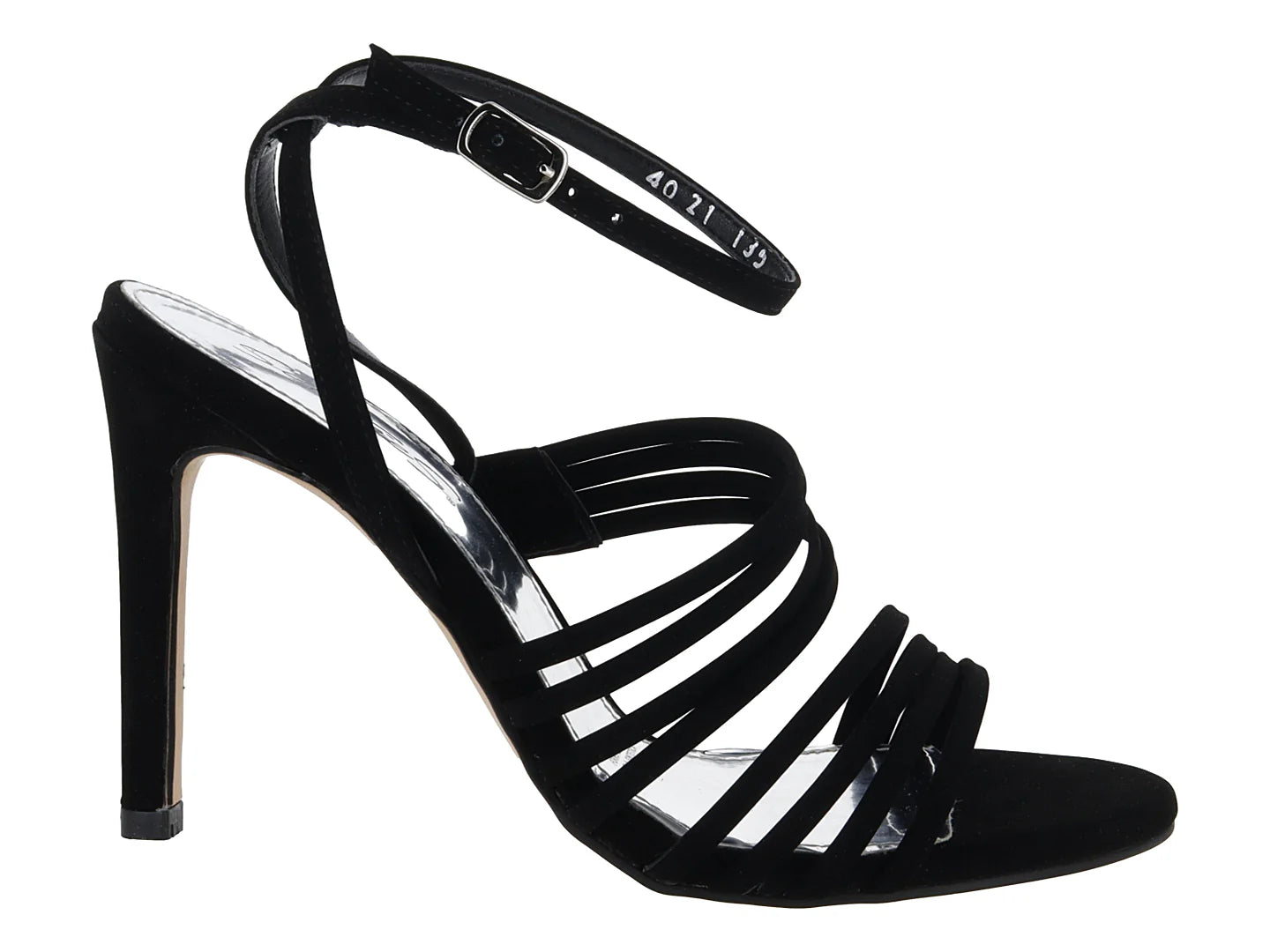 Sandalias de Tacón Senties Negro para Mujer