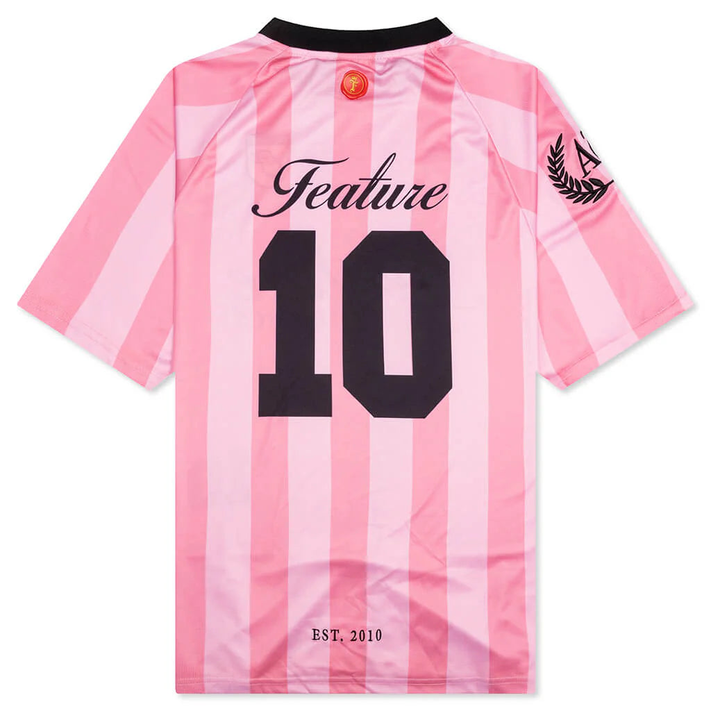 Pele Futbol Jersey Pink