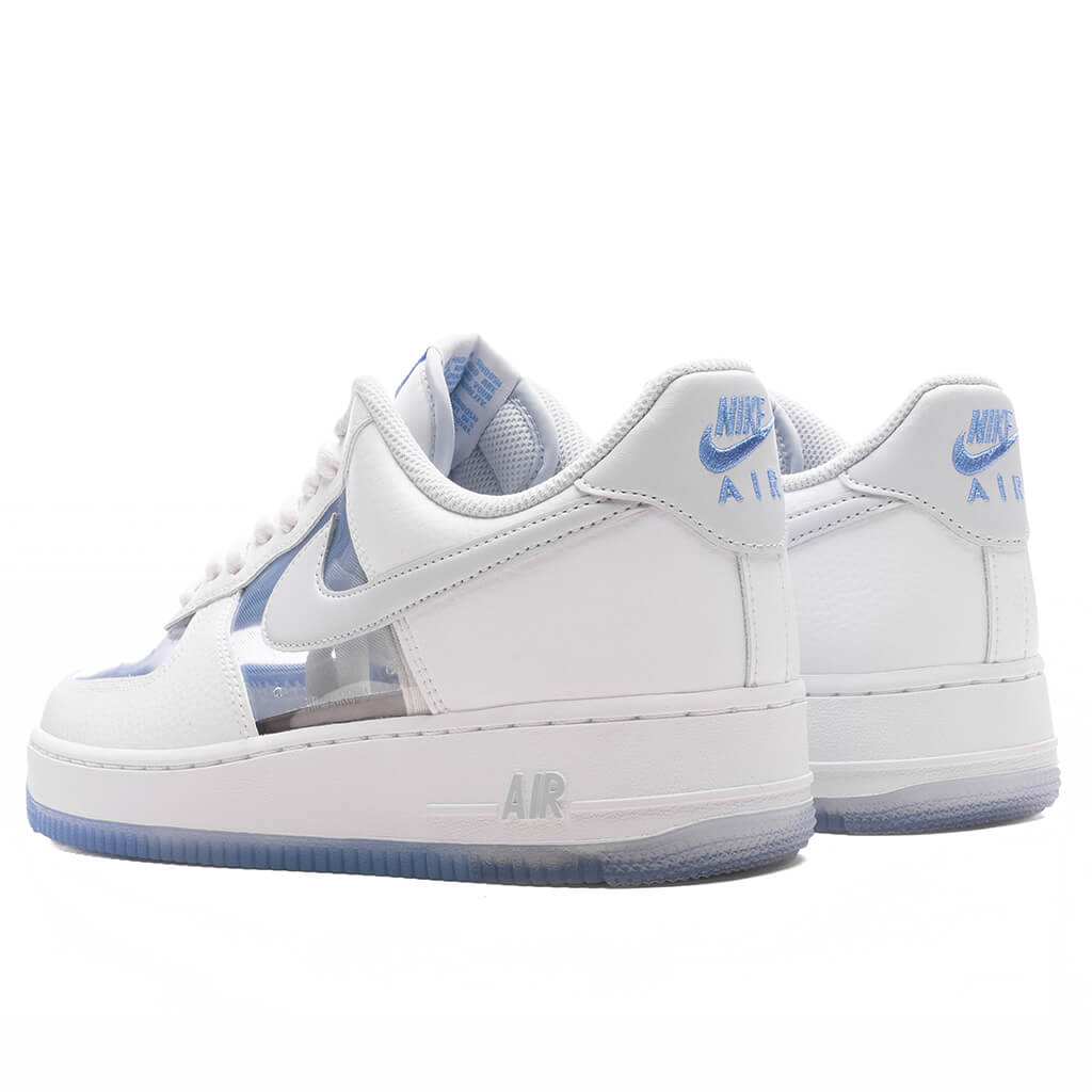 Air Force 1 Low Retro Invisible Woman 20 White Pure Platinum University Blue