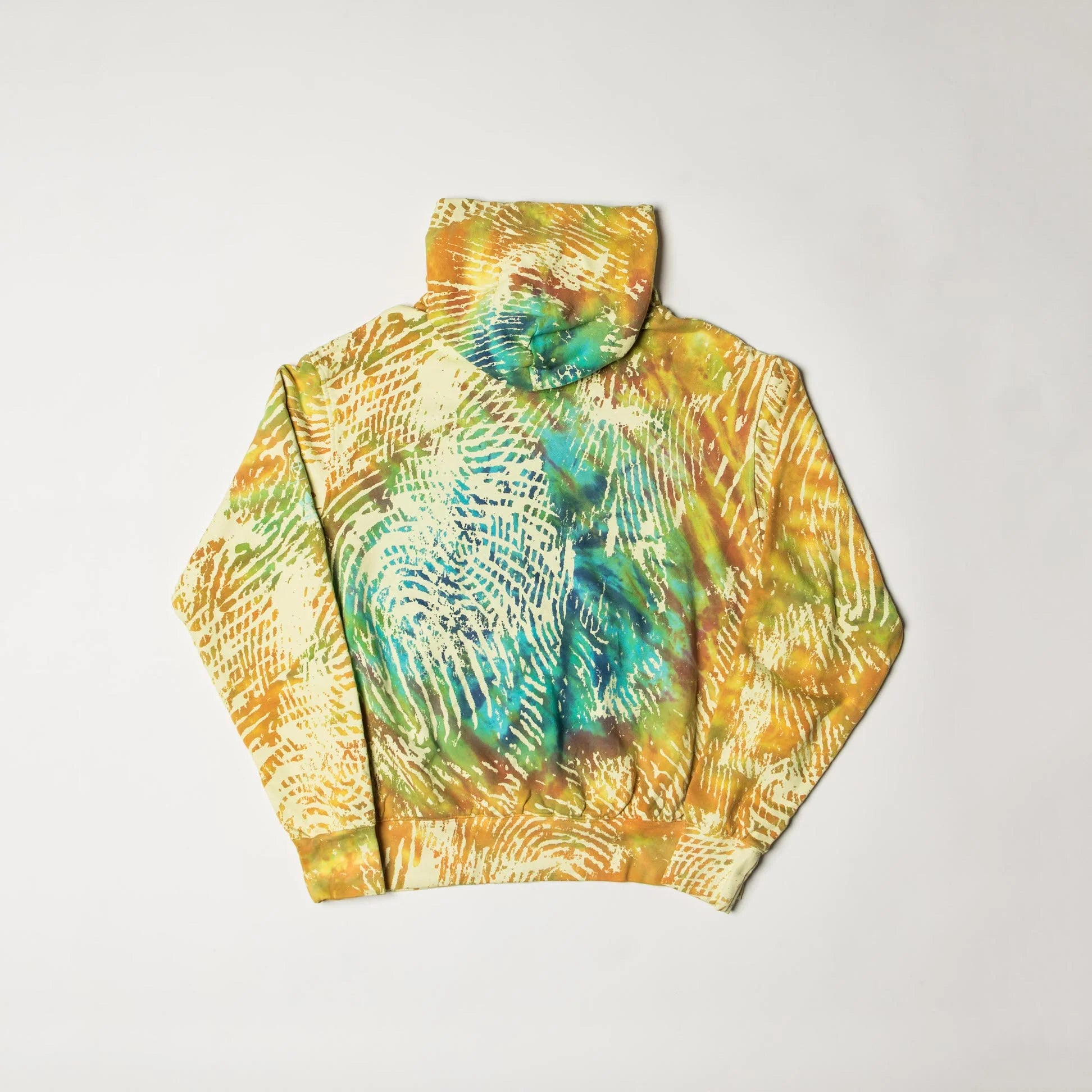 Pharrell Williams Basketball Mens Hoodie Multi Color Yellow Blue
