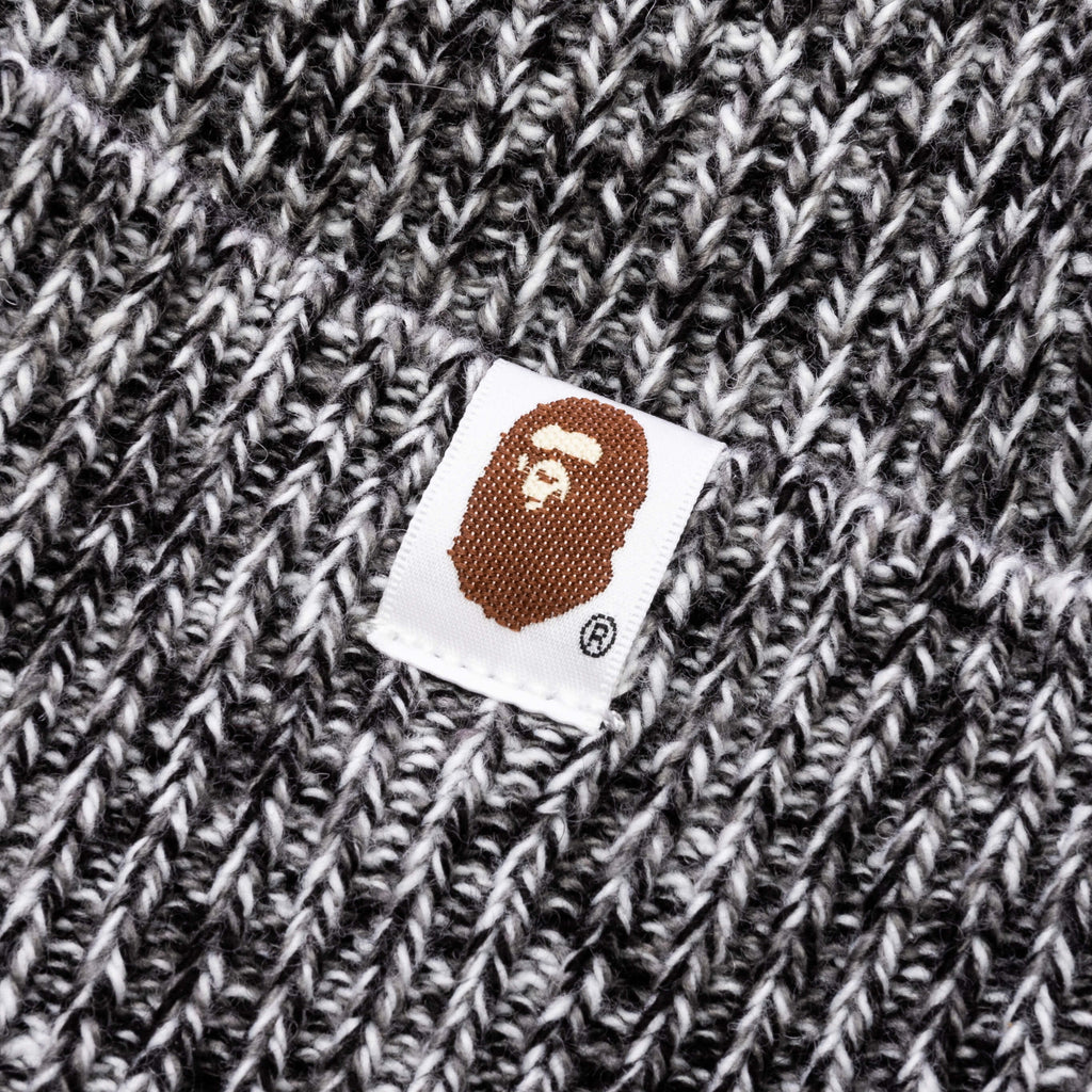Gradient Knit Cap Black