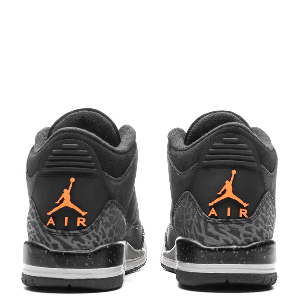 Air Jordan 3 Retro GS Fear Night Stadium Total Orange Black