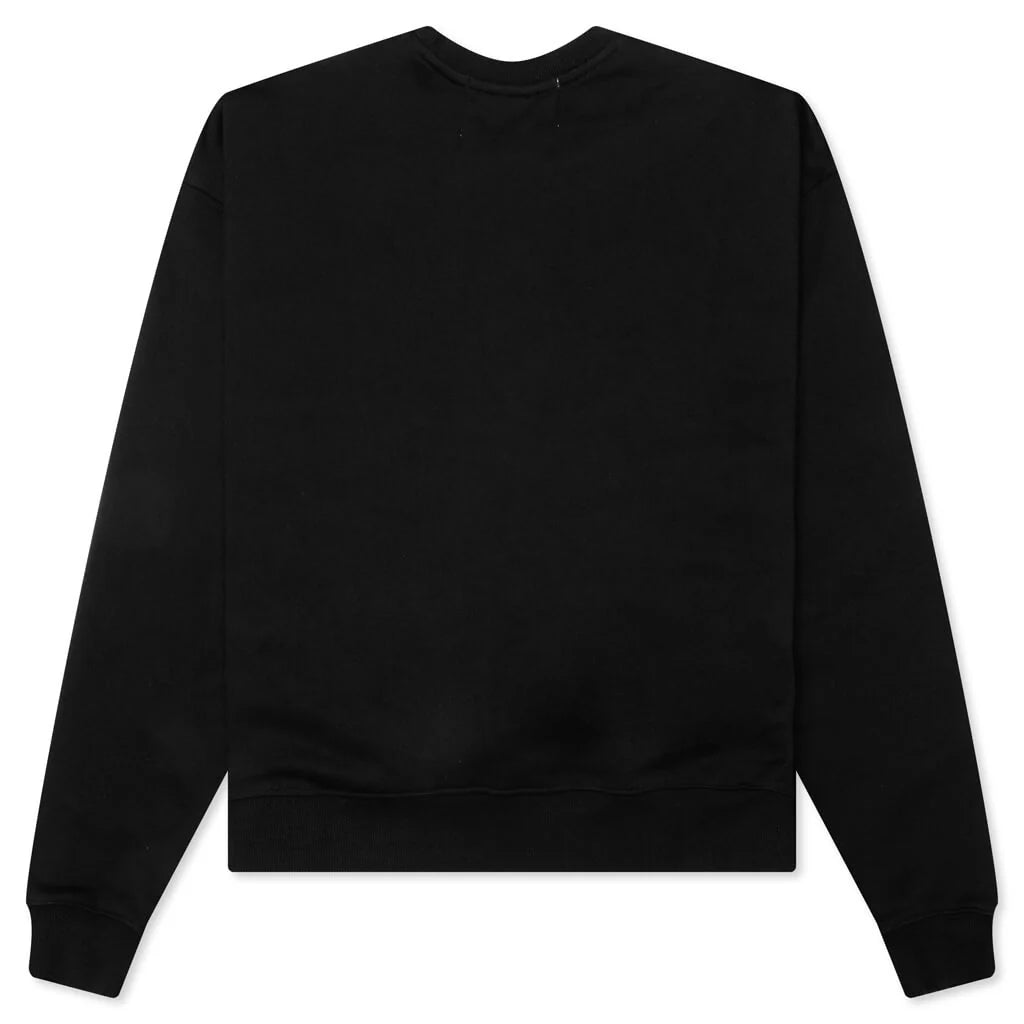 Anxiety Airbrush Crew Neck Black