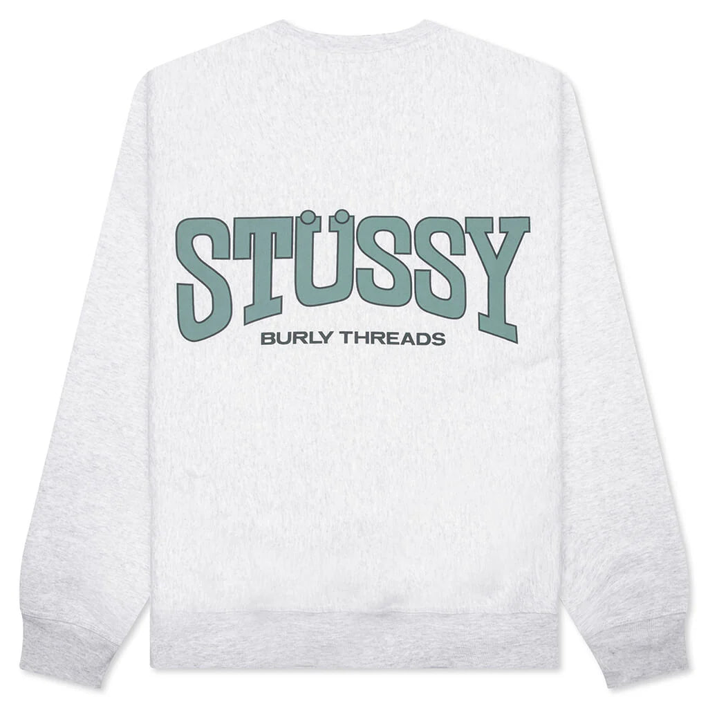 Burly Threads Crew Ash Heather