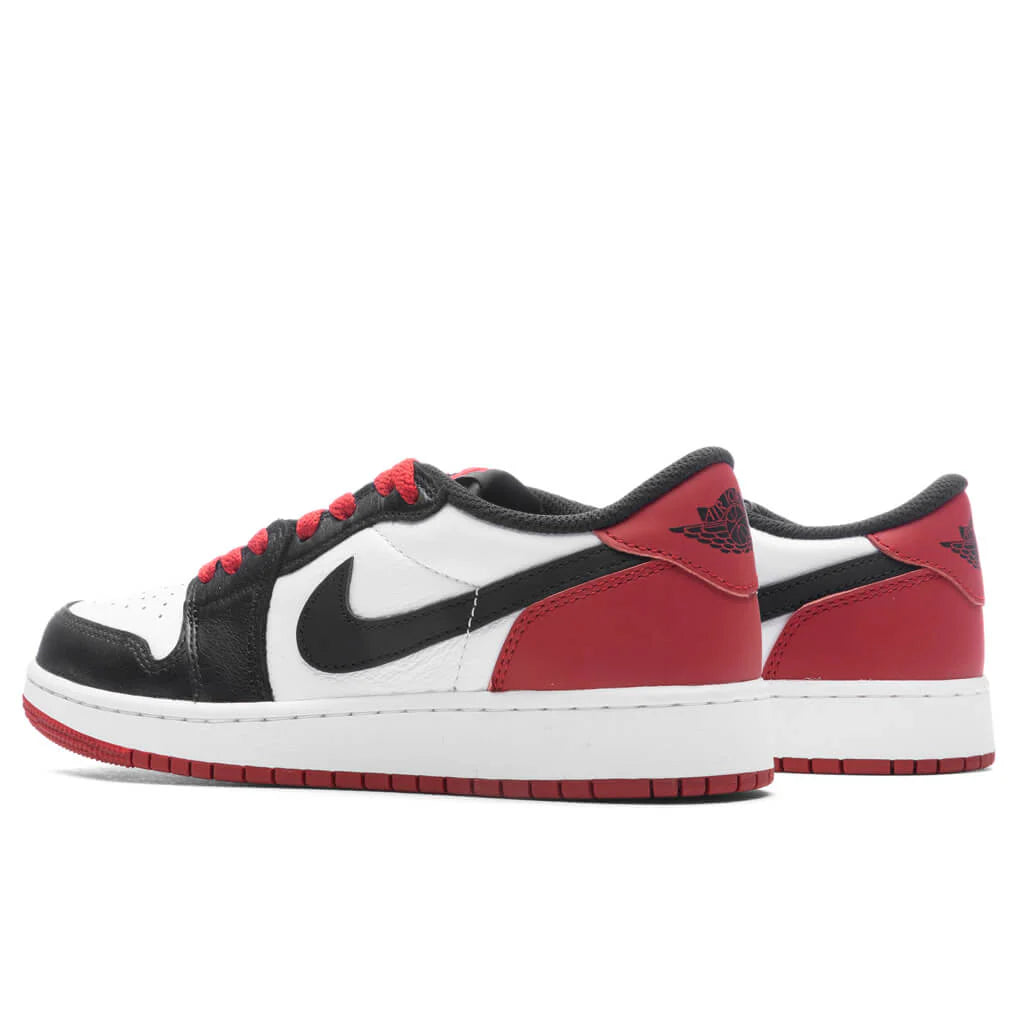 Air Jordan 1 Low OG GS White Black Varsity Red