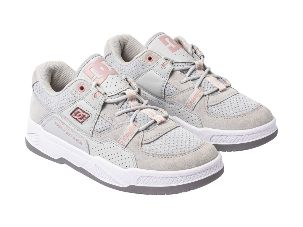 Tenis DC Shoes Construct Gris para Mujer