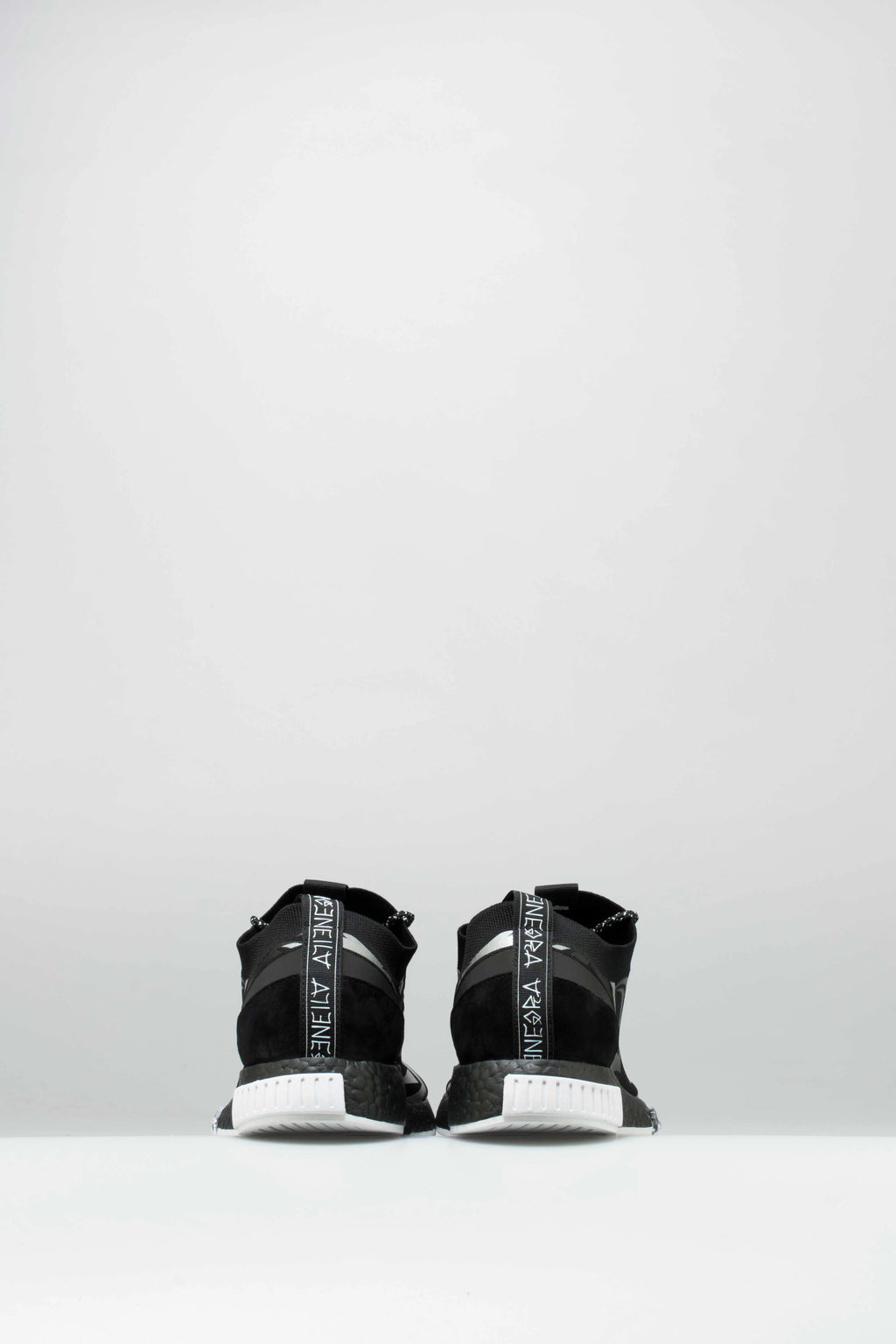 Juice Hk X adidas NMD Racer Mens Shoe Core Black White