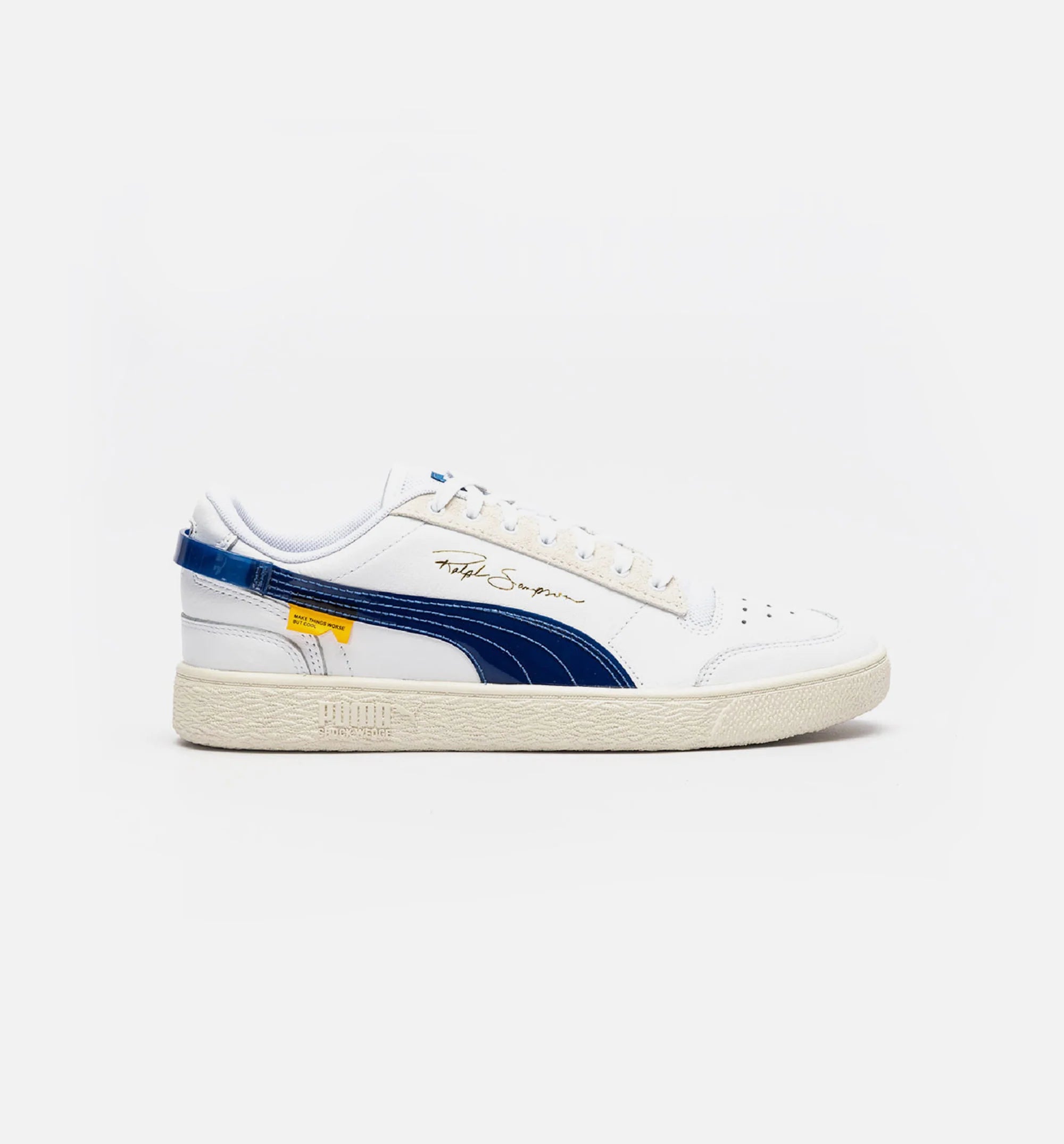 Puma X Randomevent Ralph Sampson Lo Mens Running Shoe White True Blue